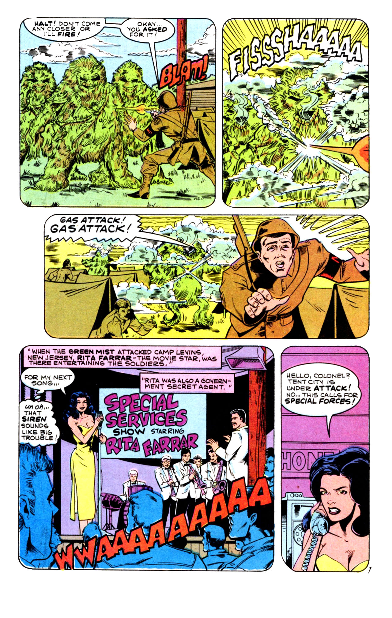 Read online Untold Origin of FemForce comic -  Issue # Full - 9