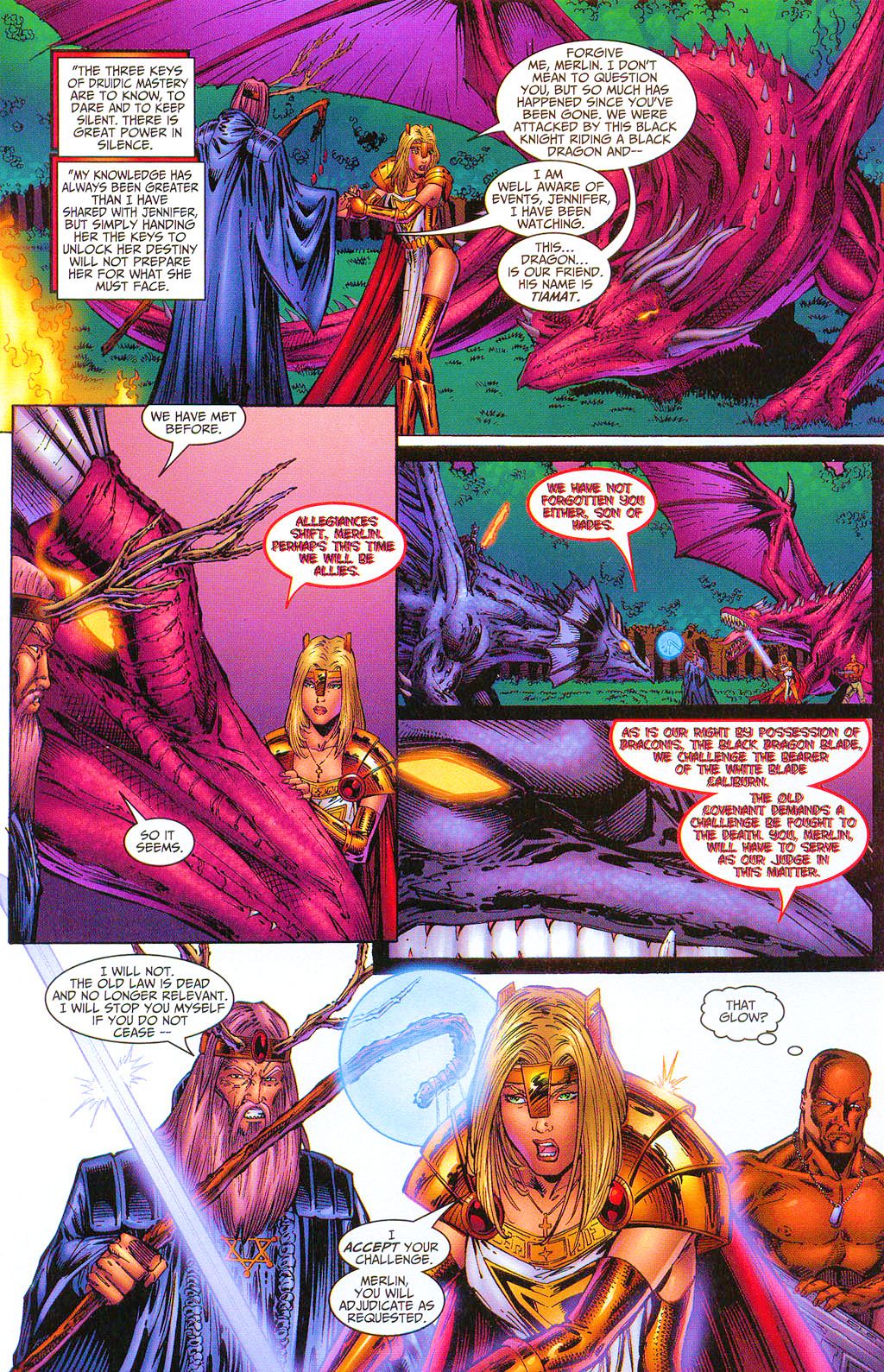 Read online Lady Pendragon comic -  Issue #3 - 11