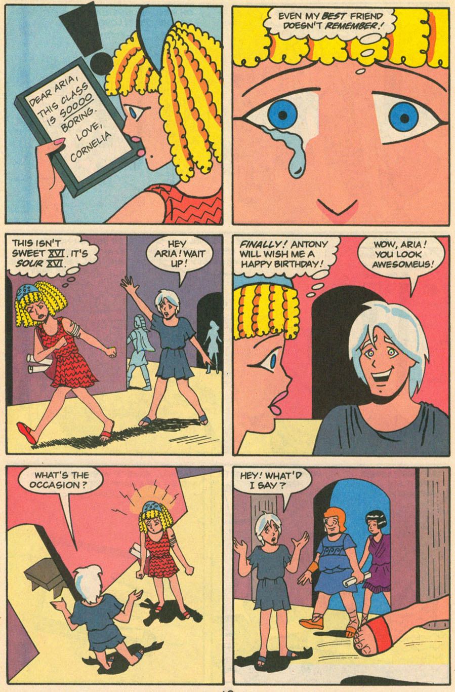 Read online Sweet XVI (Sixteen): Back To School Special comic -  Issue # Full - 52