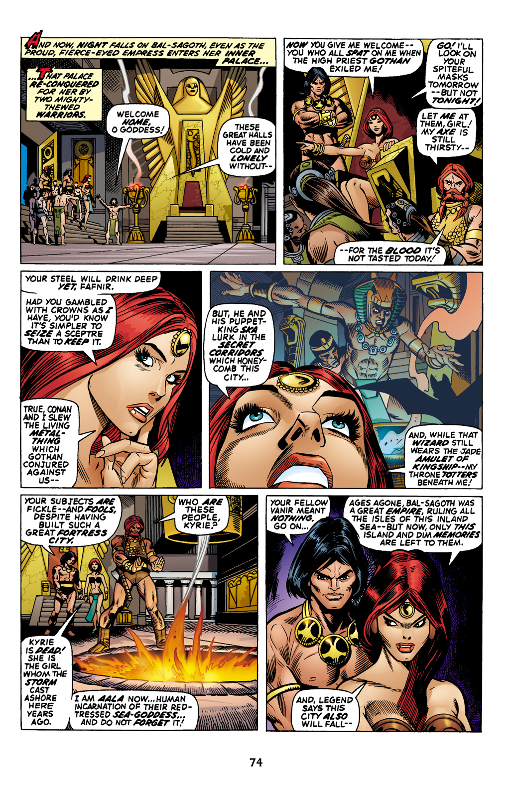 Read online The Chronicles of Conan comic -  Issue # TPB 3 (Part 1) - 75
