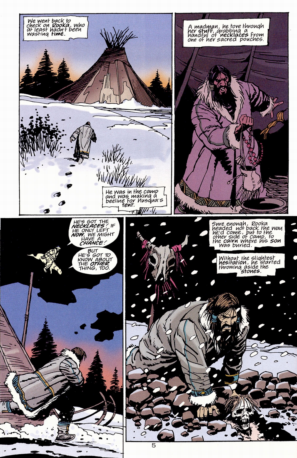 Read online Muktuk Wolfsbreath: Hard-Boiled Shaman comic -  Issue #3 - 6