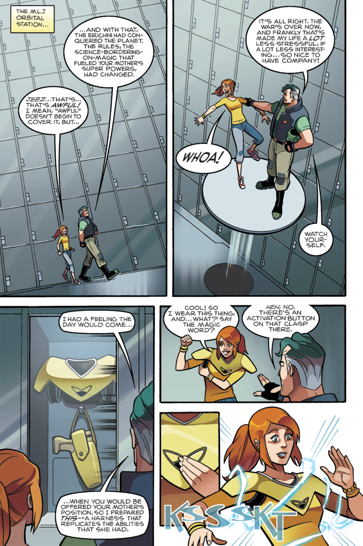 Read online New Crusaders: Rise Of The Heroes comic -  Issue #3 - Act IV - 4