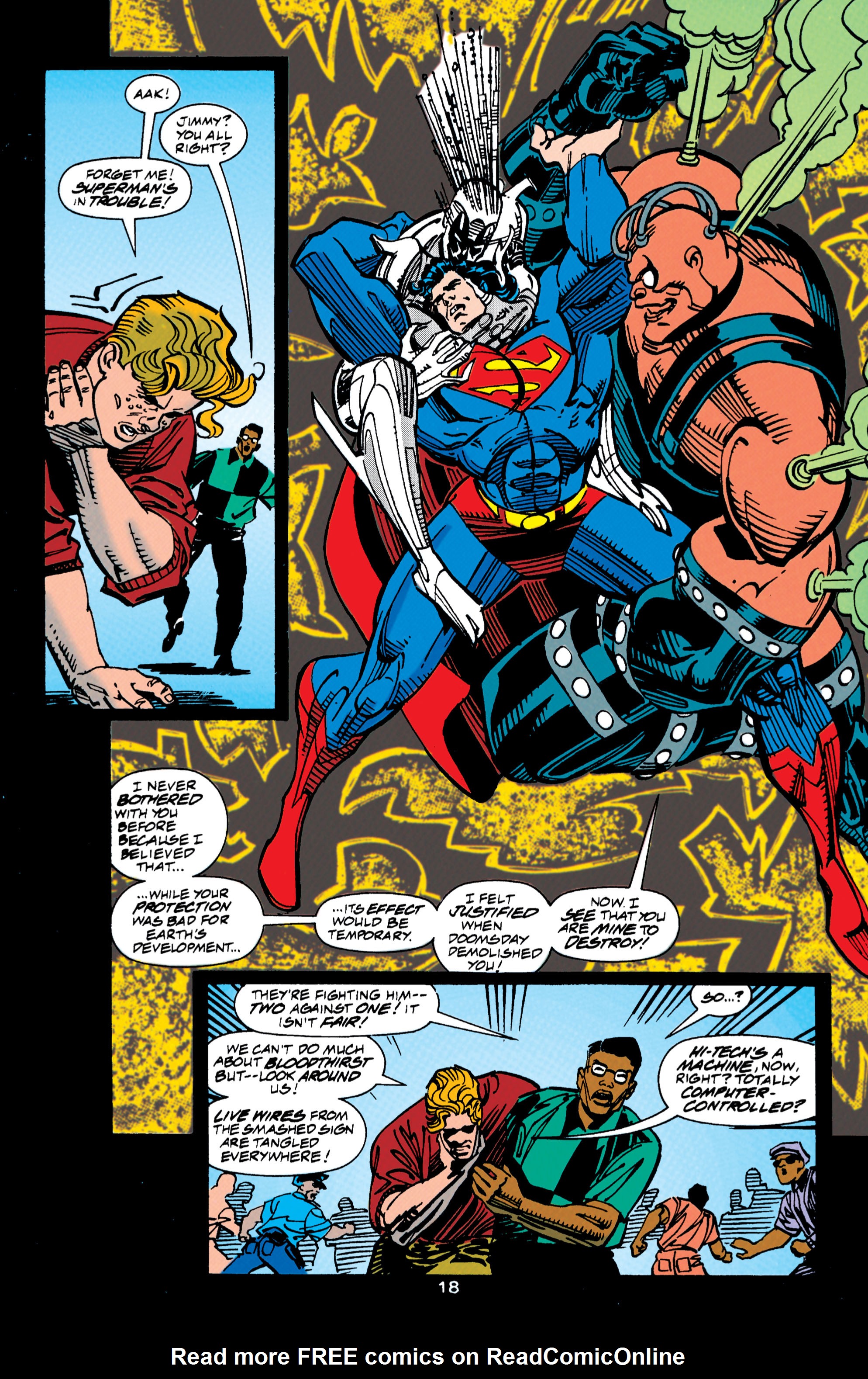 Read online Superman: The Man of Steel (1991) comic -  Issue #29 - 18