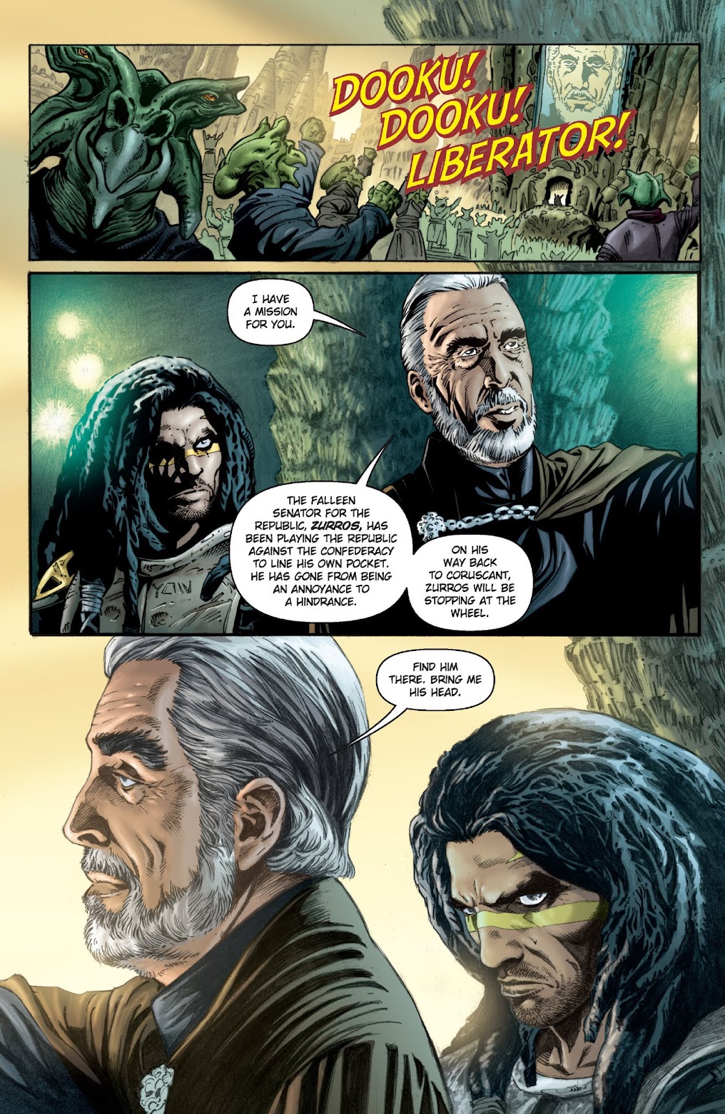 Star Wars: Jedi issue Issue Count Dooku - Page 20