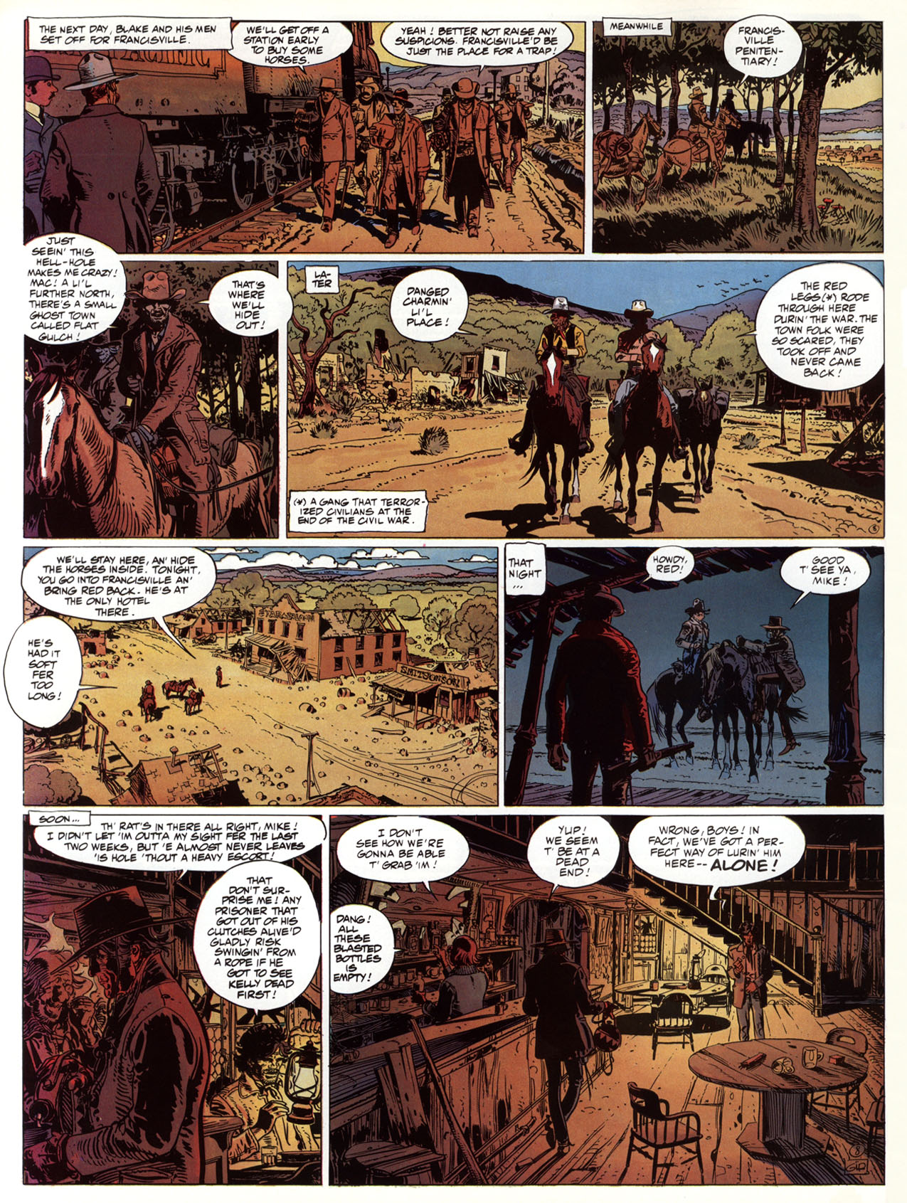 Read online Epic Graphic Novel: Blueberry comic -  Issue #5 - 60