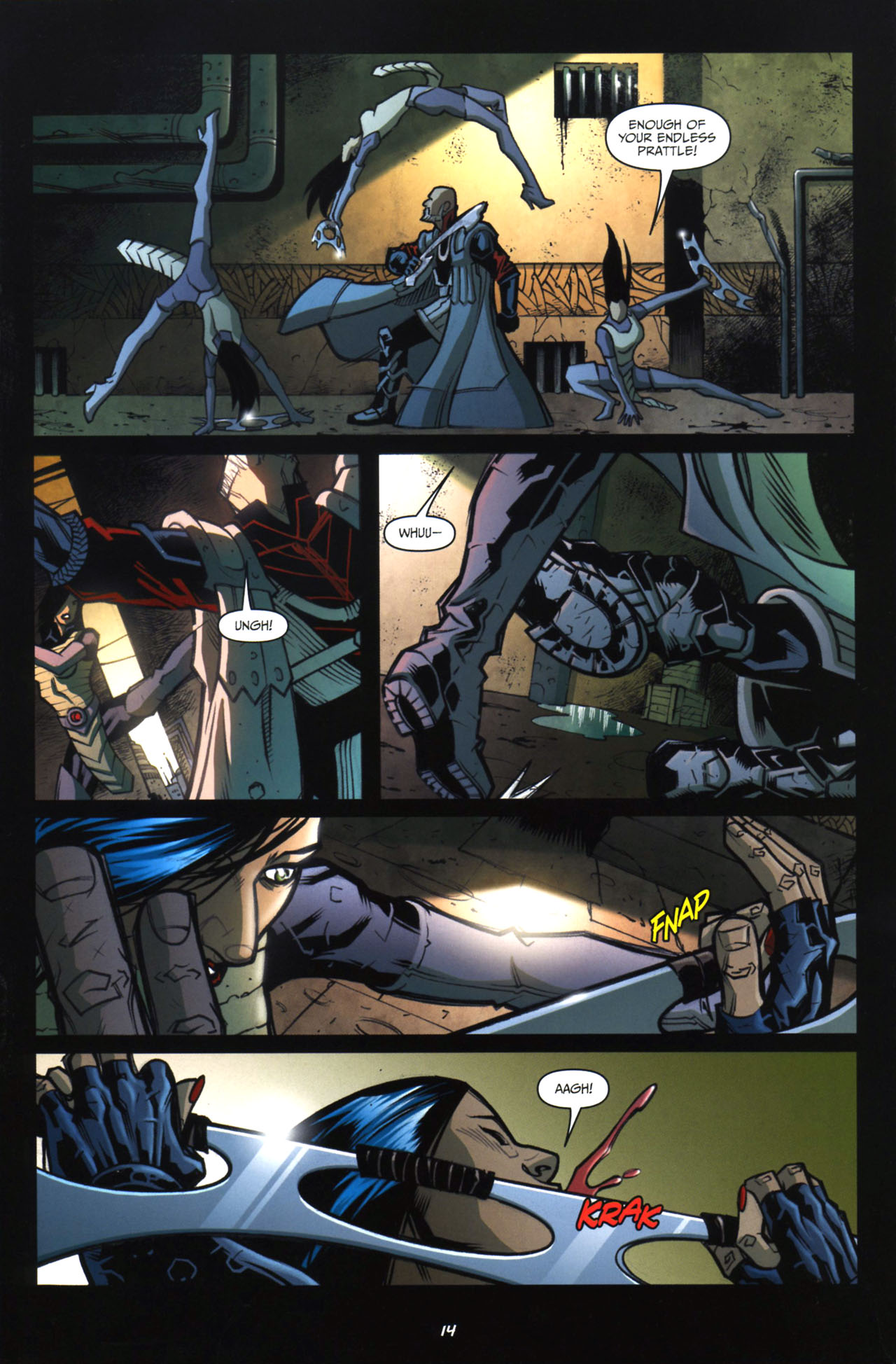 Read online Star Trek: Klingons: Blood Will Tell comic -  Issue #5 - 16