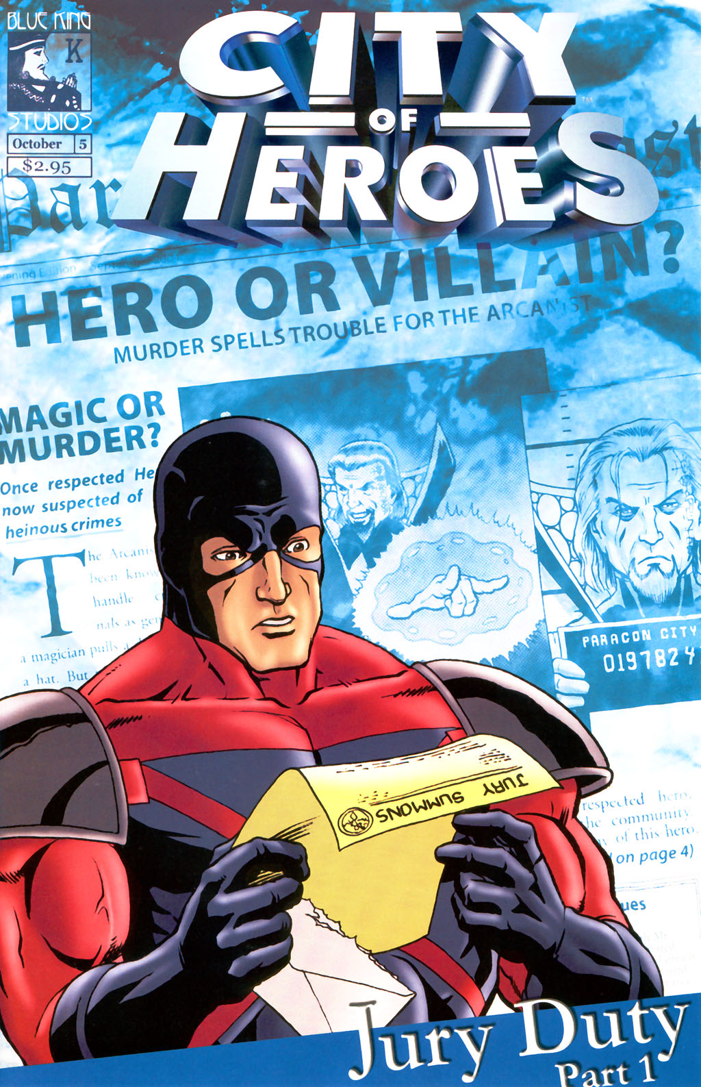 Read online City of Heroes (2004) comic -  Issue #5 - 1