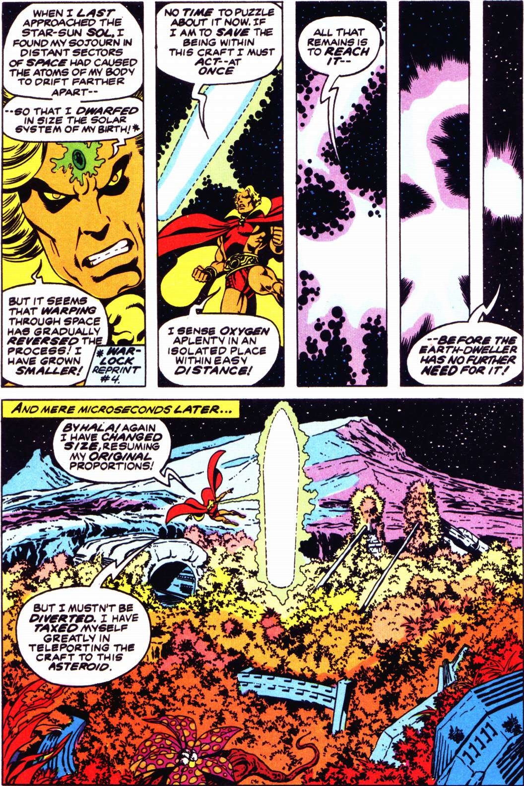 Read online Warlock (1982) comic -  Issue #5 - 16