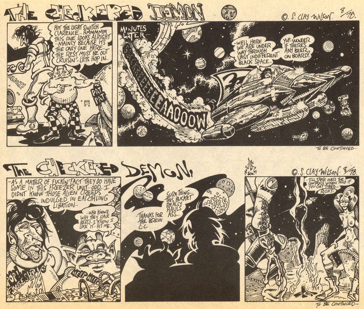 Read online The Checkered Demon comic -  Issue #3 - 18