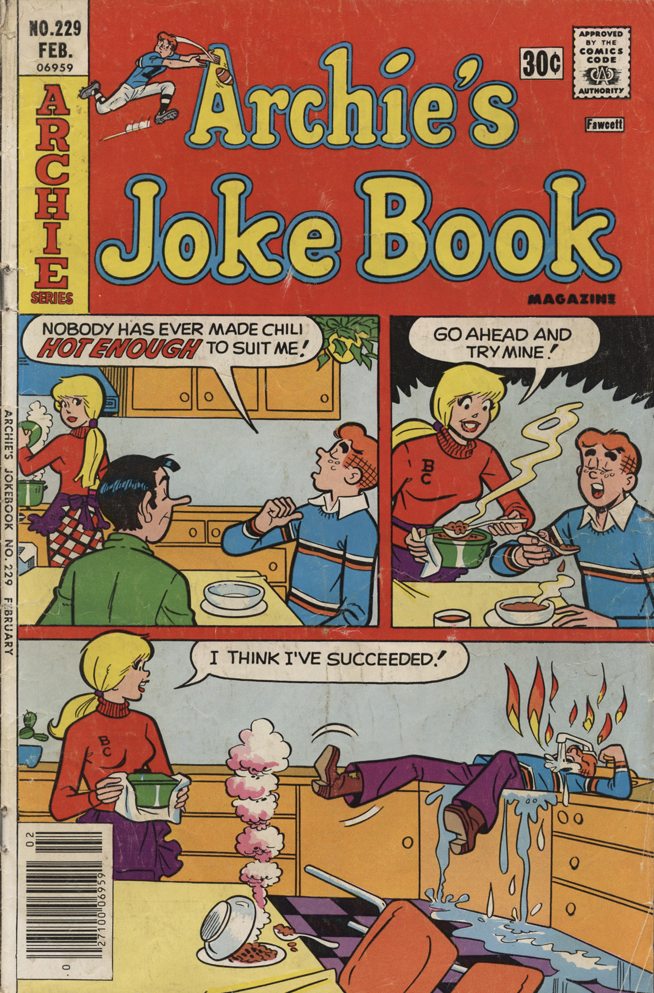 Read online Archie's Joke Book Magazine comic -  Issue #229 - 1