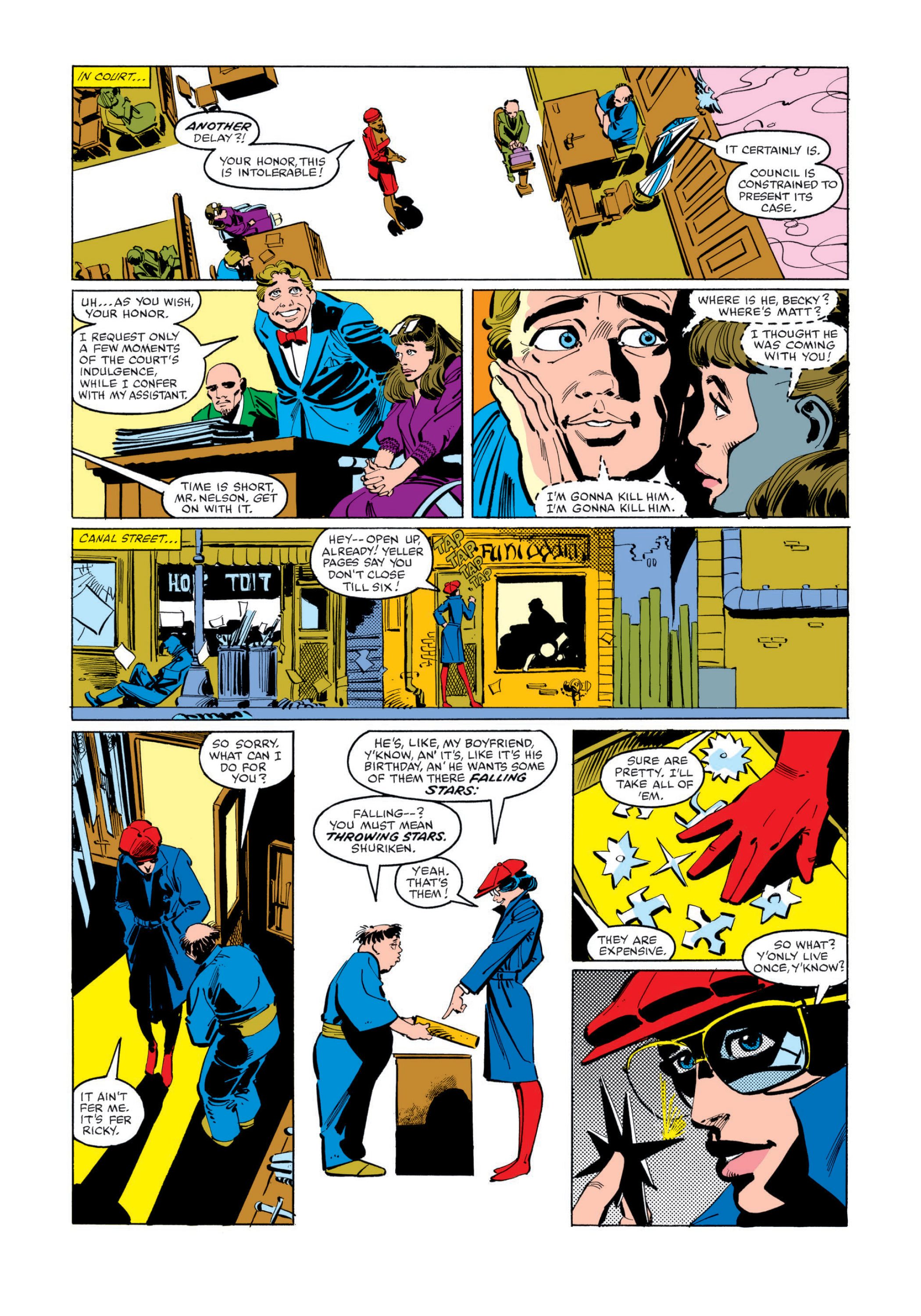 Read online Marvel Masterworks: Daredevil comic -  Issue # TPB 16 (Part 1) - 60
