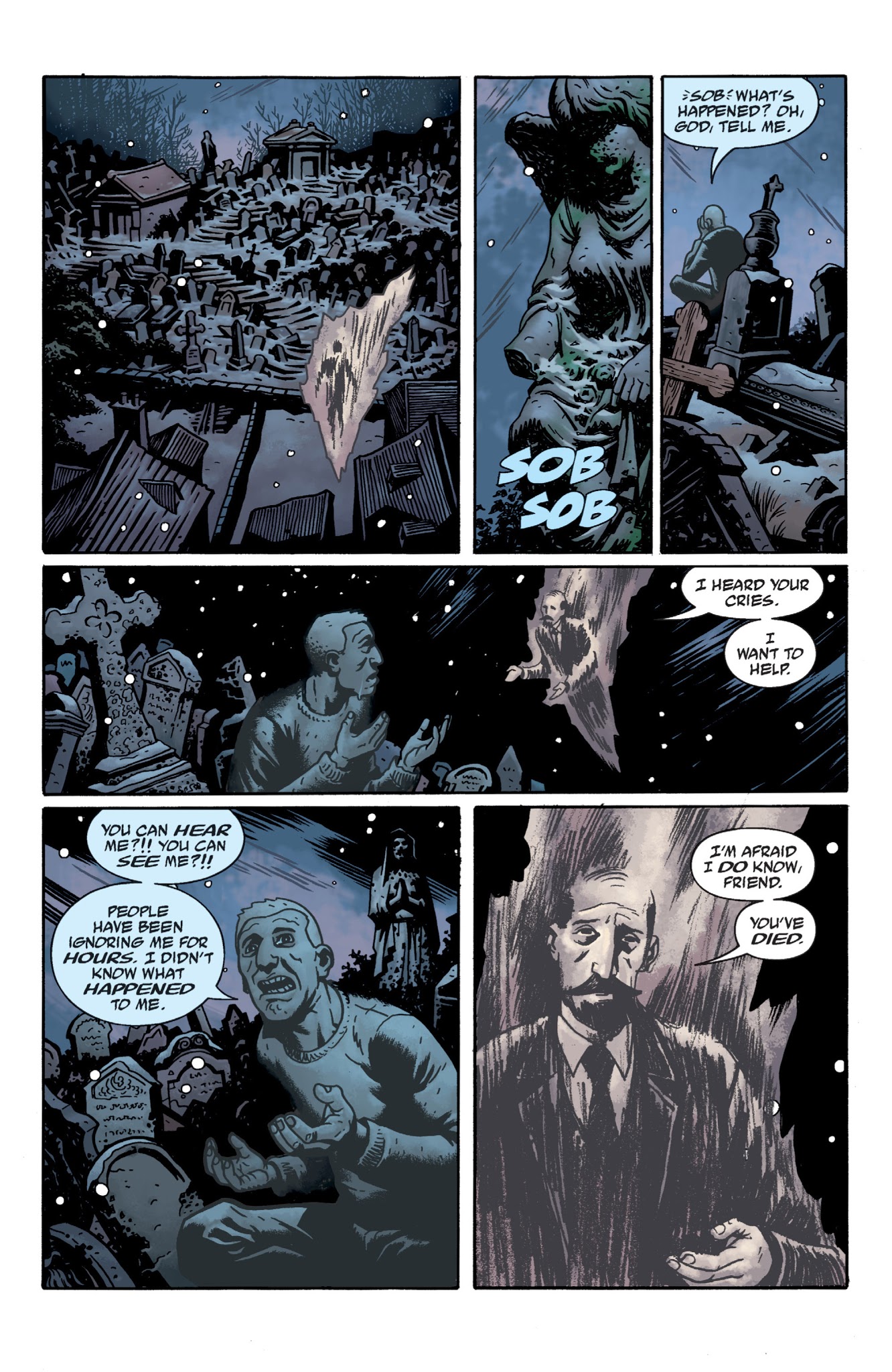 Read online B.P.R.D.: Being Human comic -  Issue # TPB - 124