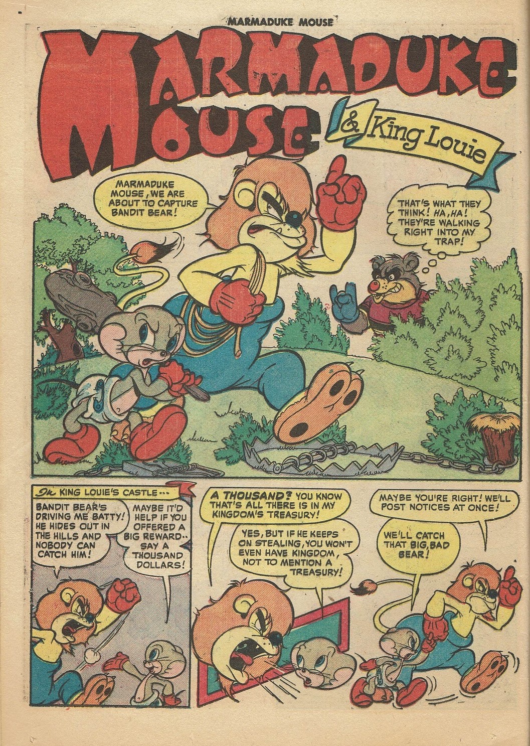 Read online Marmaduke Mouse comic -  Issue #22 - 16