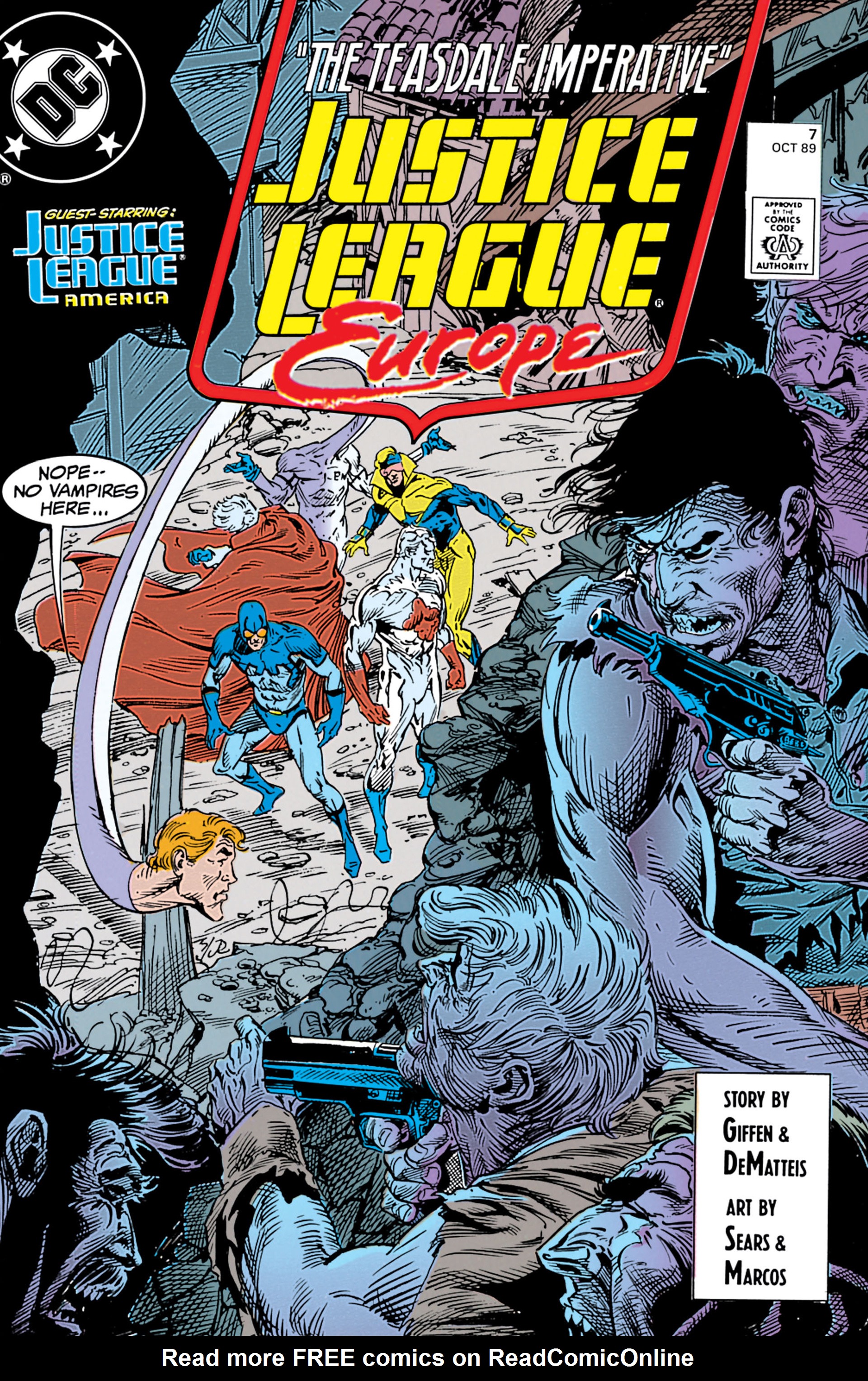 Read online Justice League Europe comic -  Issue #7 - 1