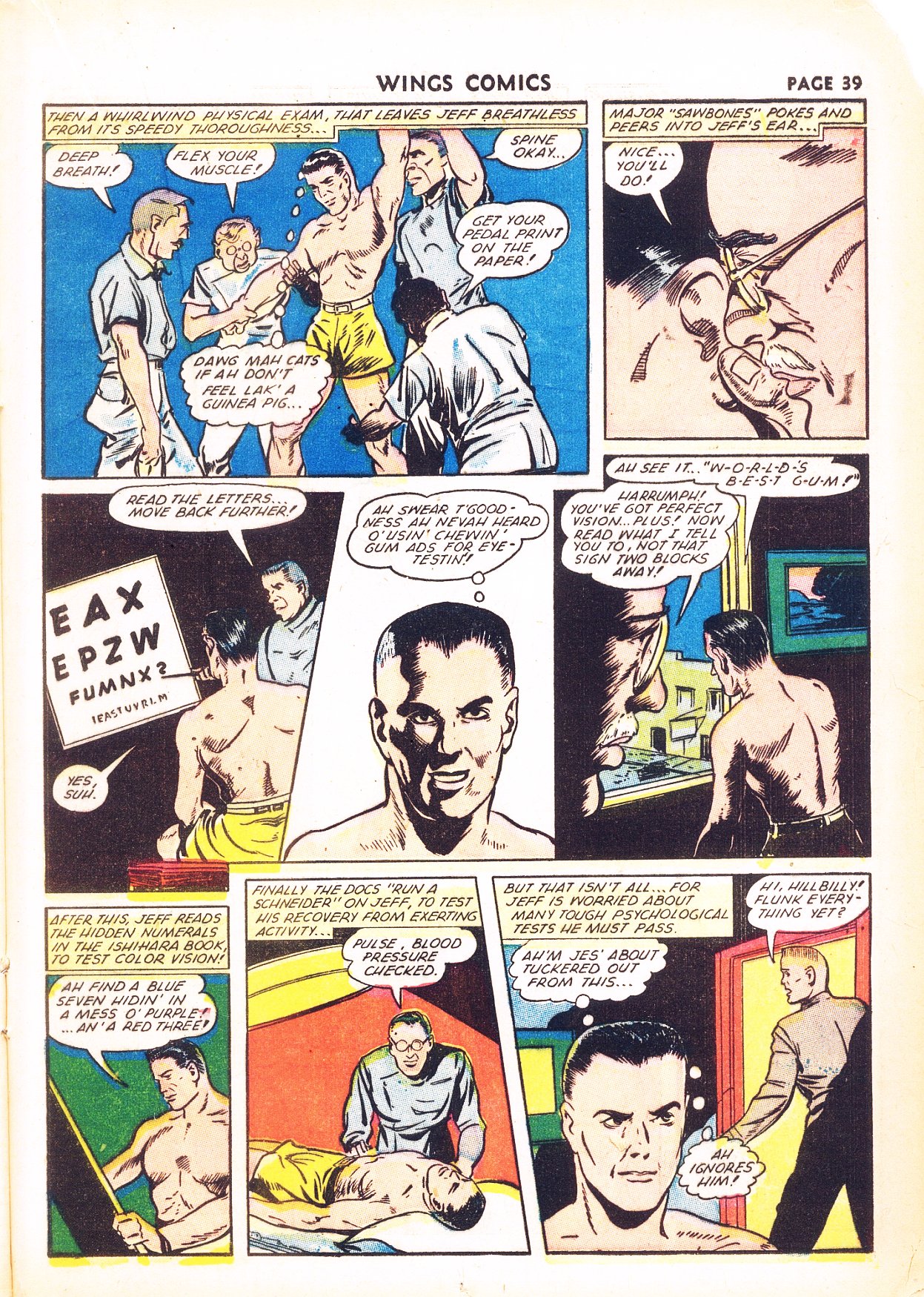 Read online Wings Comics comic -  Issue #26 - 41