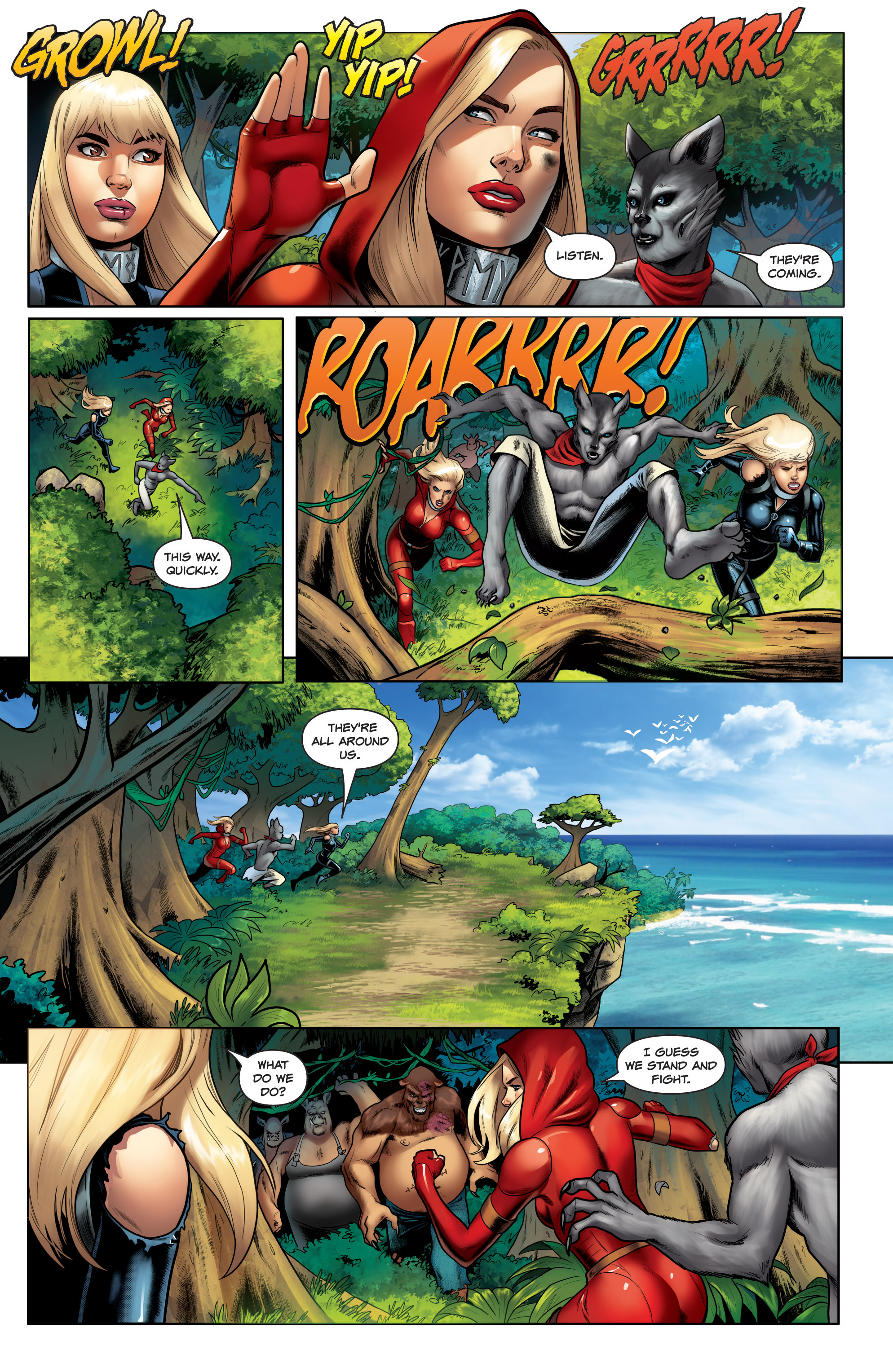 Read online Red Agent: Island of Dr Moreau comic -  Issue #4 - 15