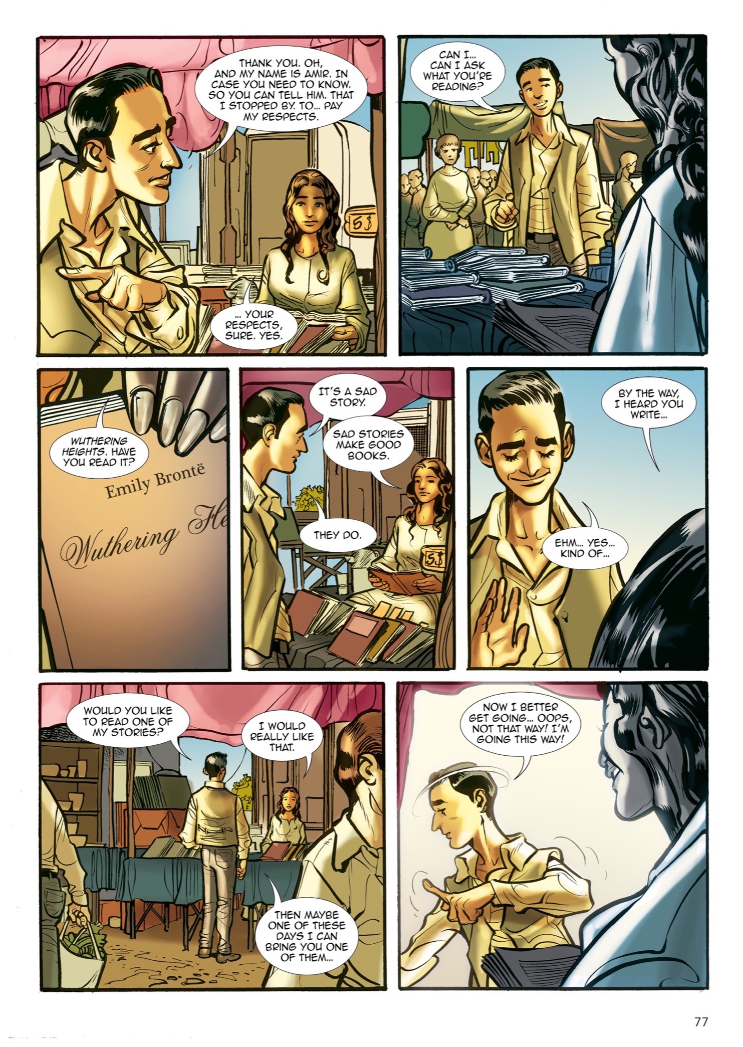 Read online The Kite Runner comic -  Issue # TPB - 78