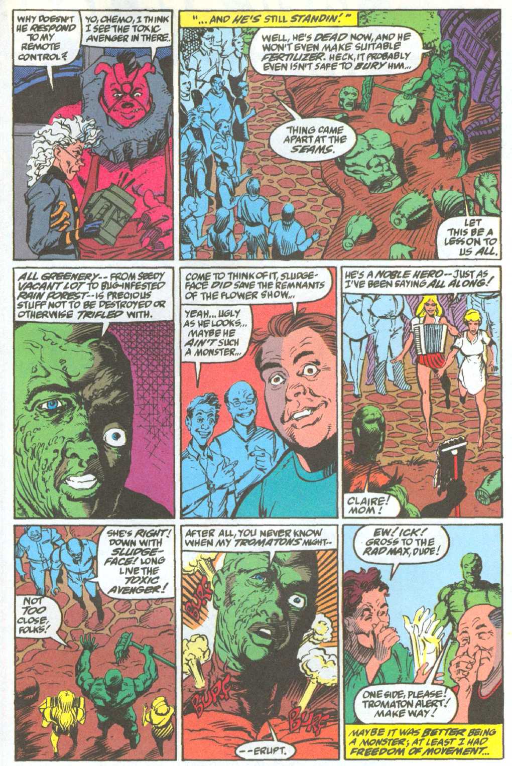 Read online Toxic Avenger comic -  Issue #6 - 21