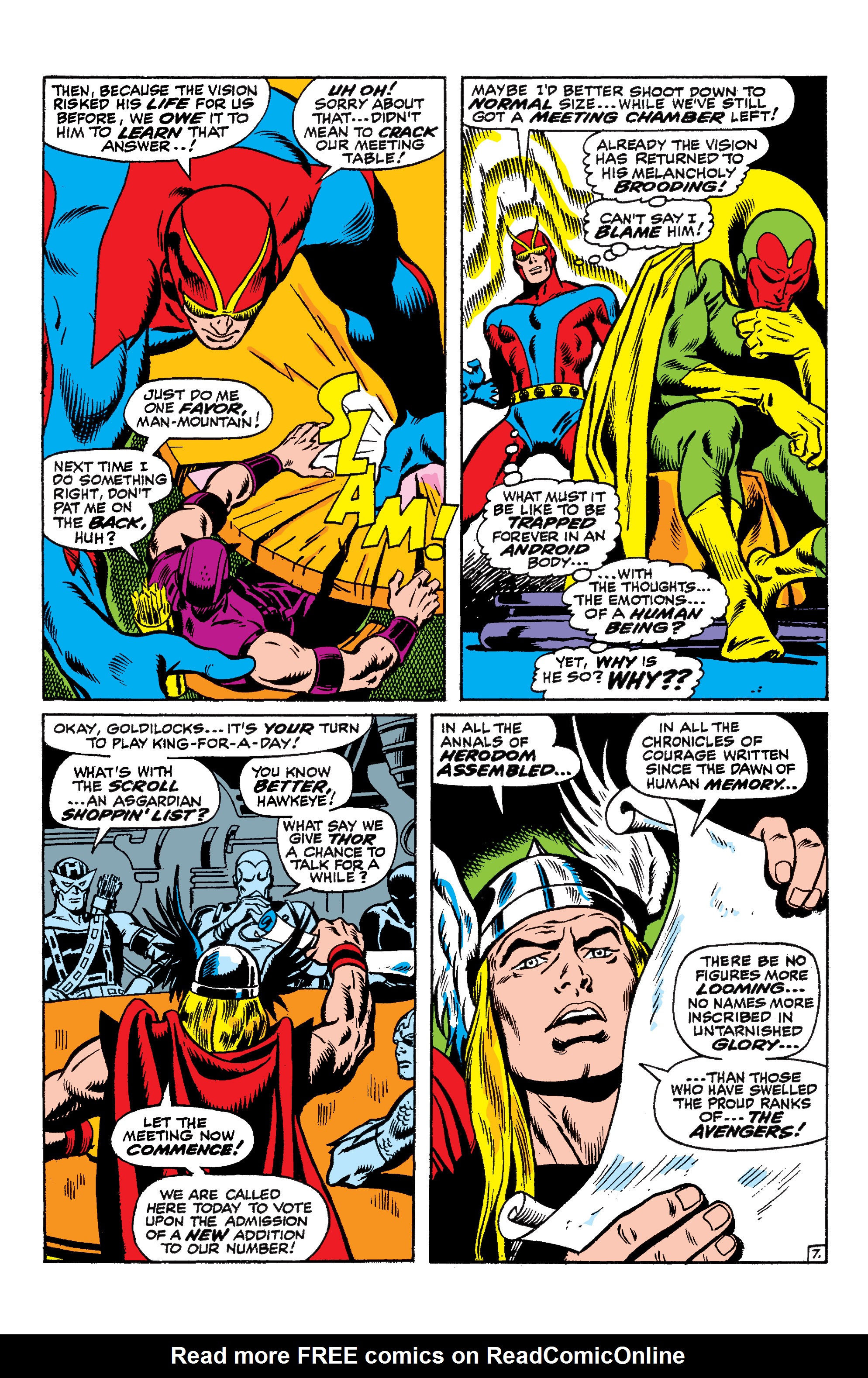 Read online Marvel Masterworks: The Avengers comic -  Issue # TPB 6 (Part 2) - 57