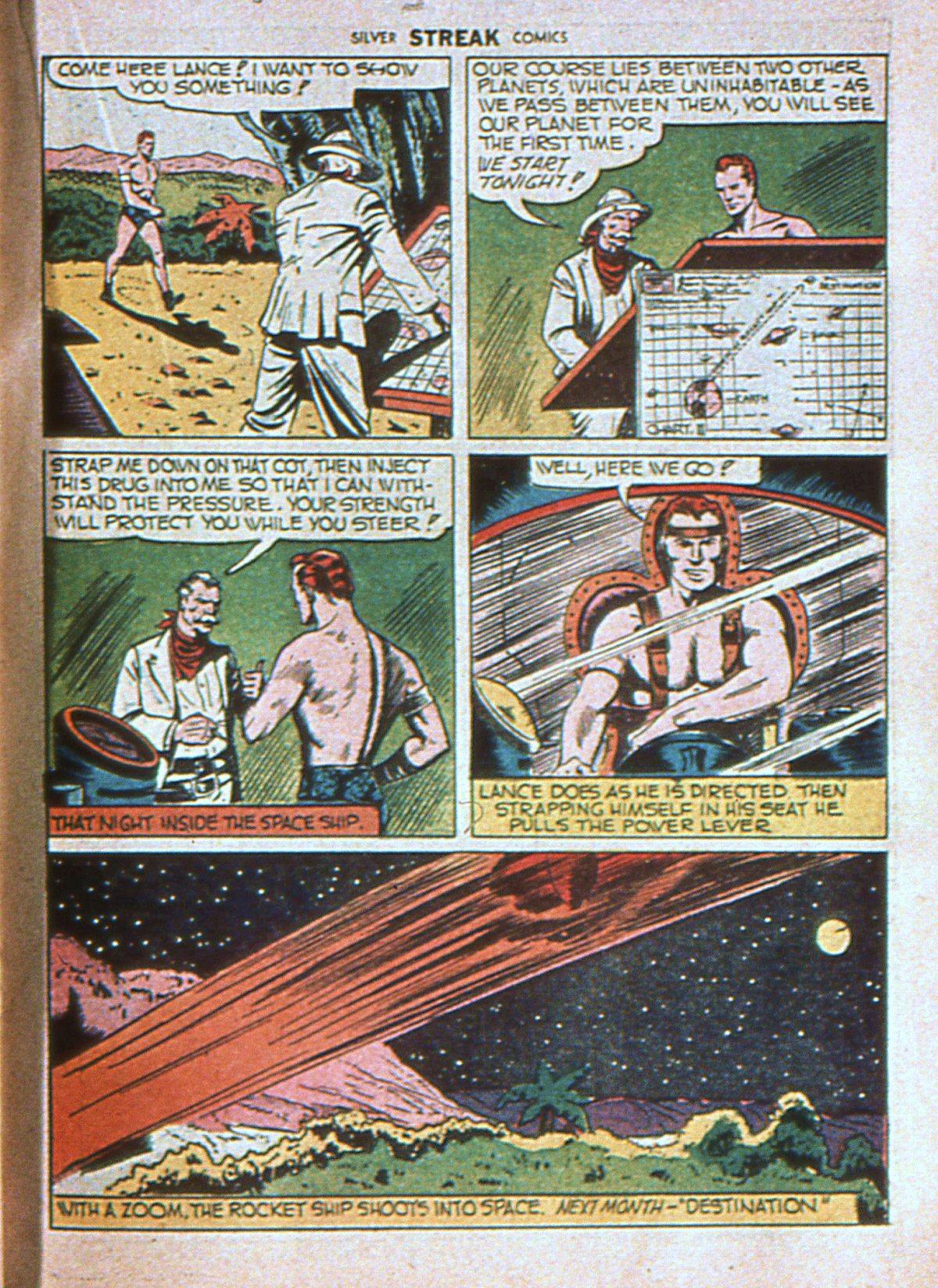 Read online Silver Streak Comics comic -  Issue #2 - 37