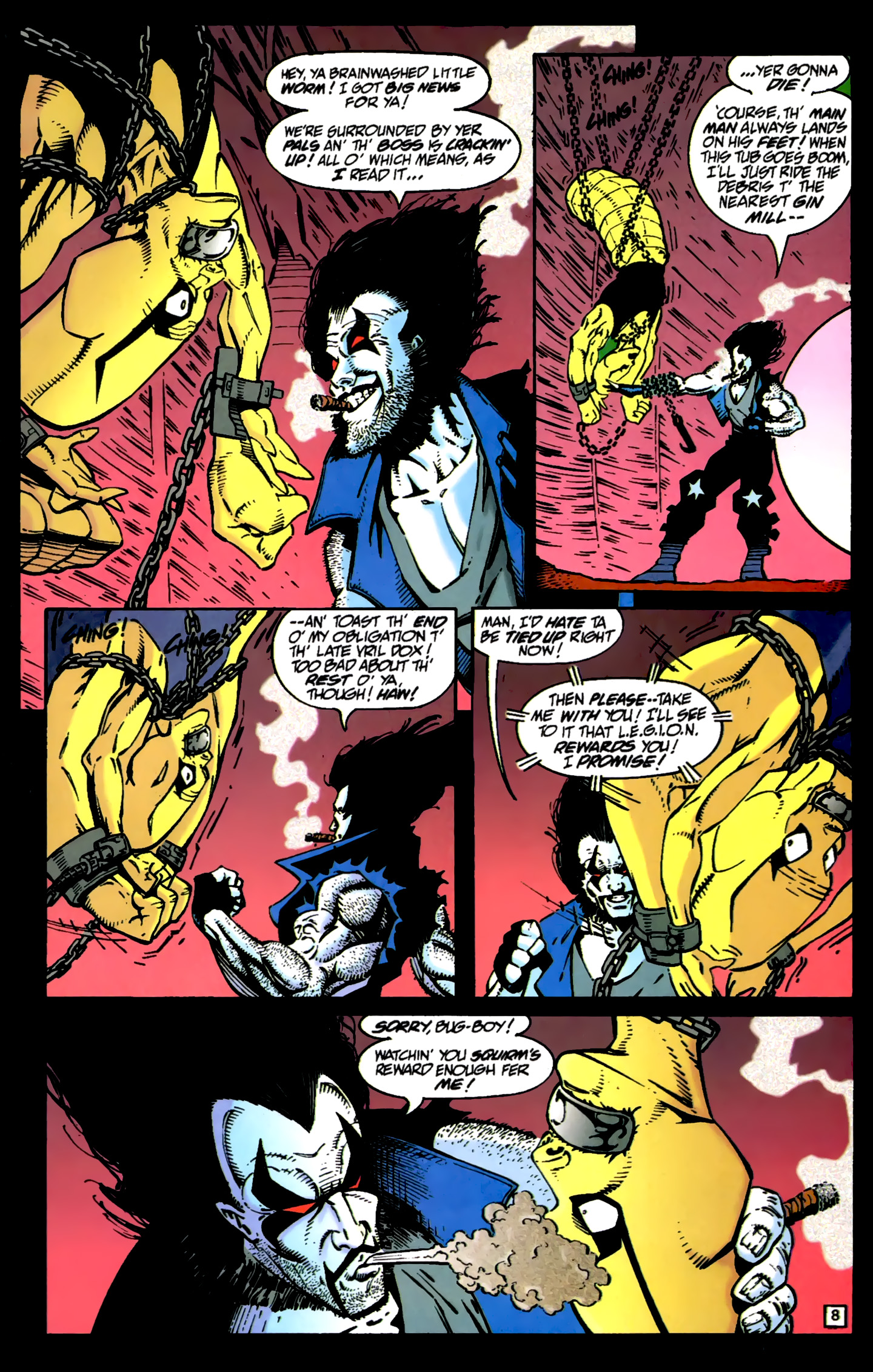 Read online R.E.B.E.L.S. '94 comic -  Issue #1 - 8