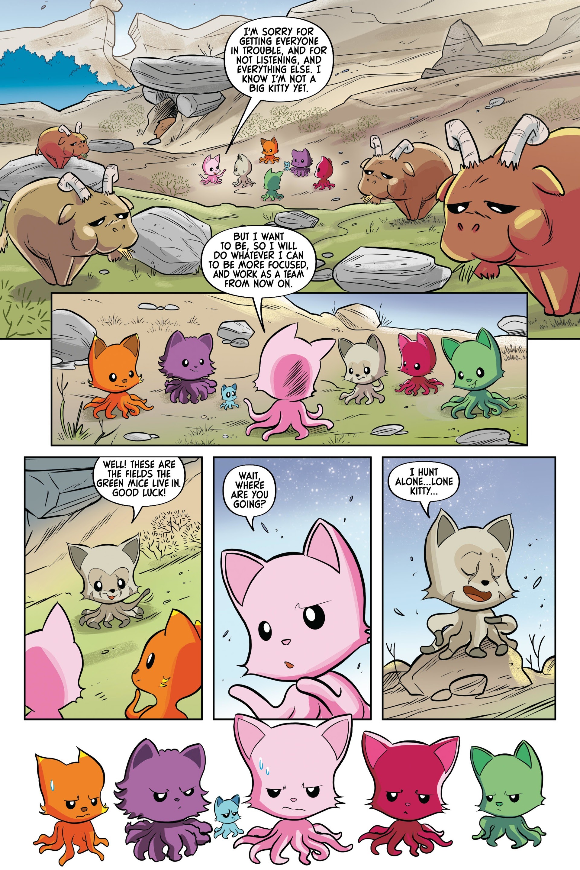 Read online Tentacle Kitty: Tales Around the Teacup comic -  Issue # TPB - 29