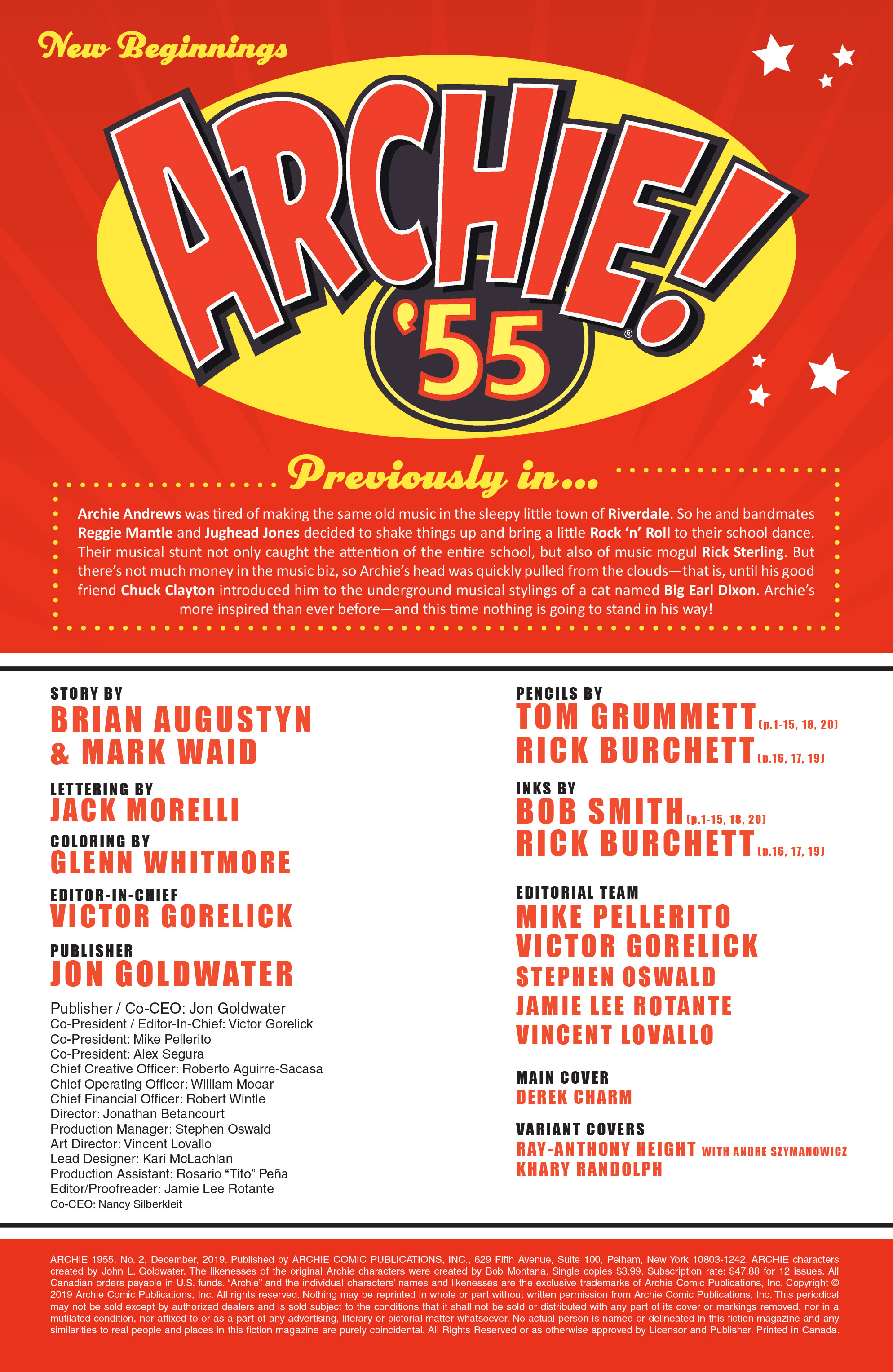 Read online Archie 1955 comic -  Issue #2 - 2