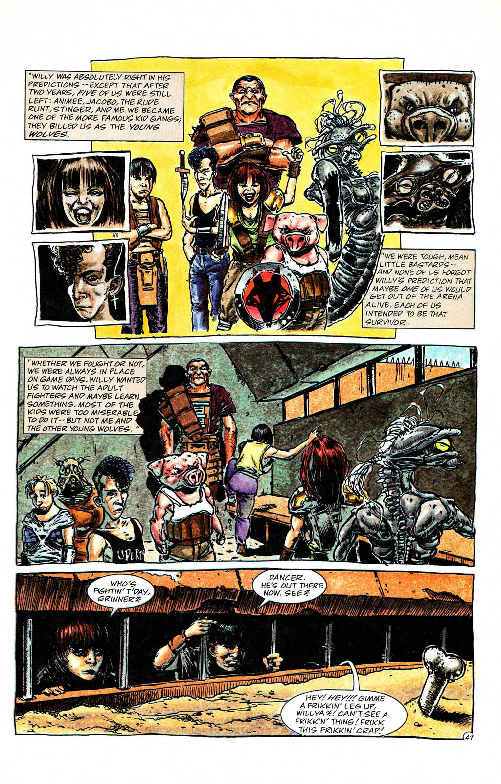 Read online Grimjack comic -  Issue #77 - 31