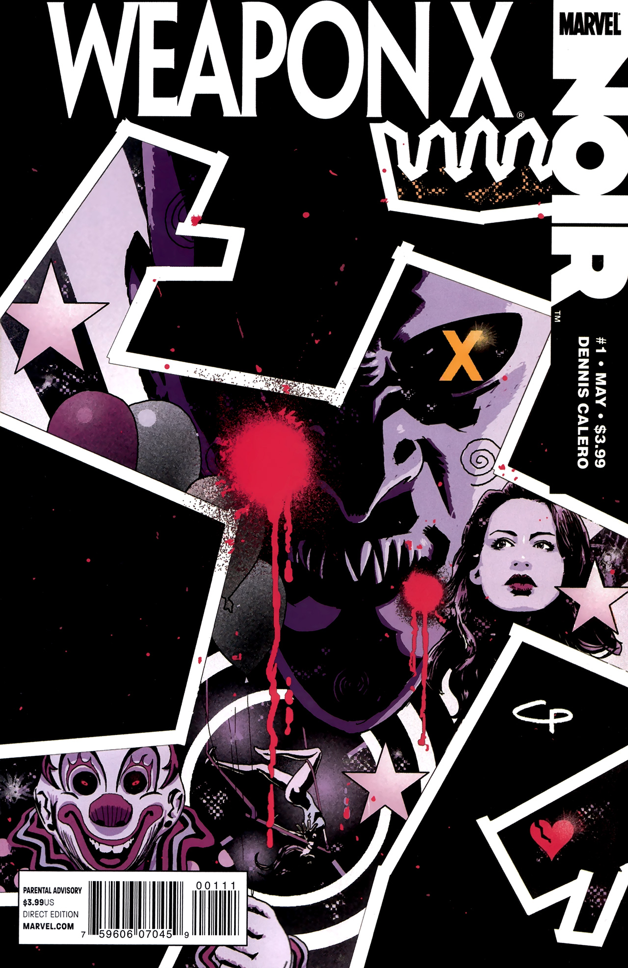 Read online Weapon X Noir 1 (MDCU) comic -  Issue # Full - 1