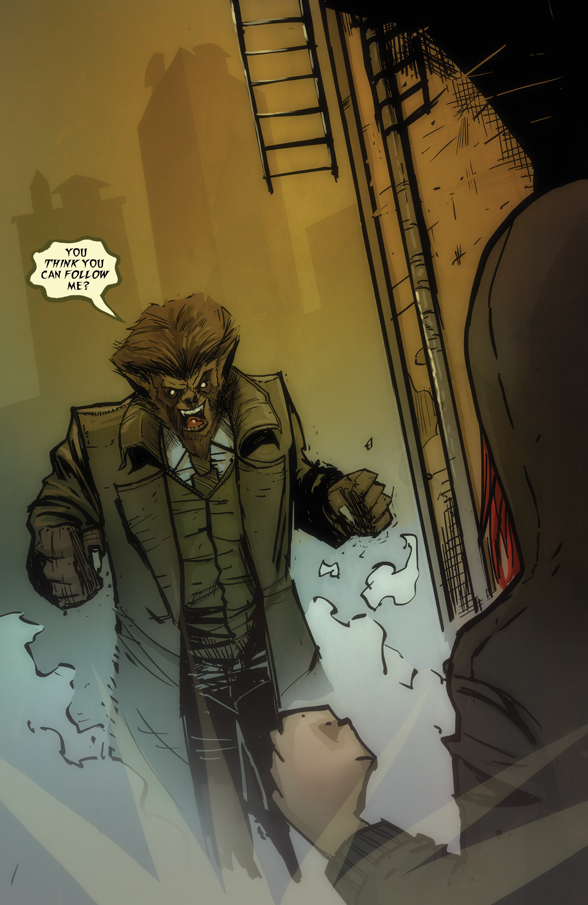 Read online John Carpenter Presents Storm Kids: Monica Bleue: A Werewolf Story comic -  Issue #4 - 10