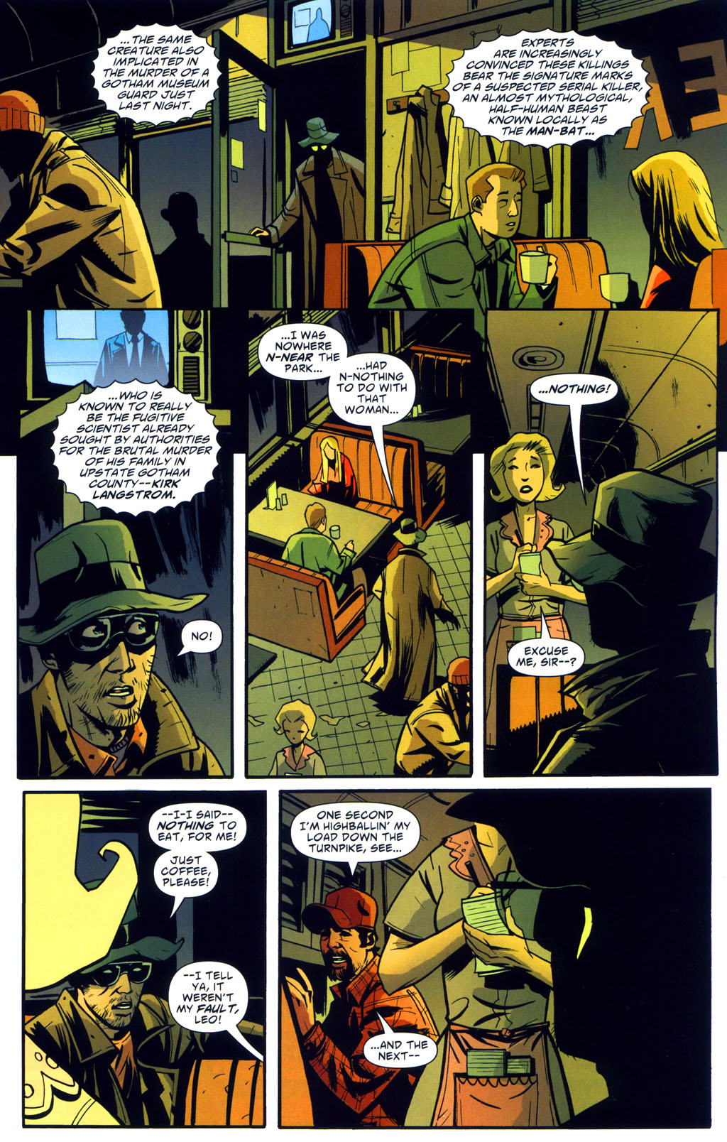 Read online Man-Bat (2006) comic -  Issue #3 - 4