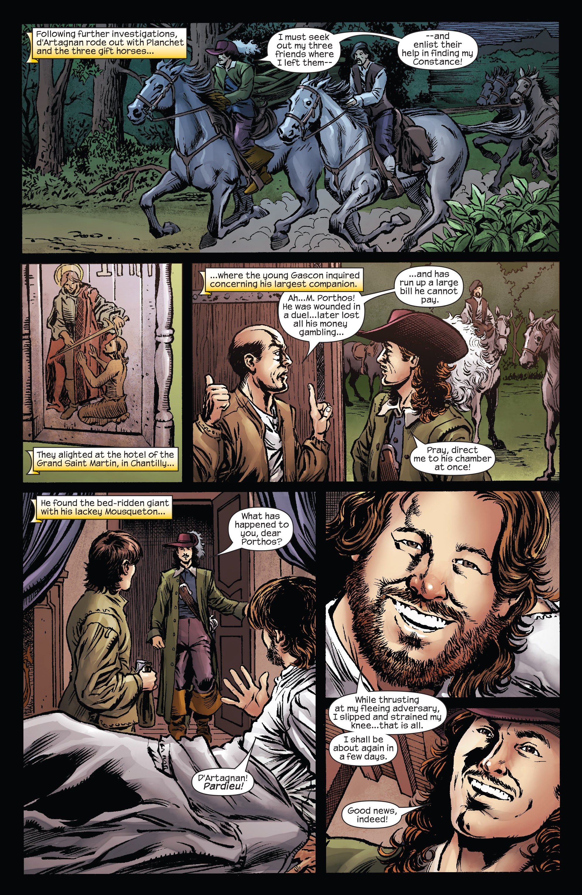 Read online Marvel Illustrated: The Three Musketeers comic -  Issue #3 - 15