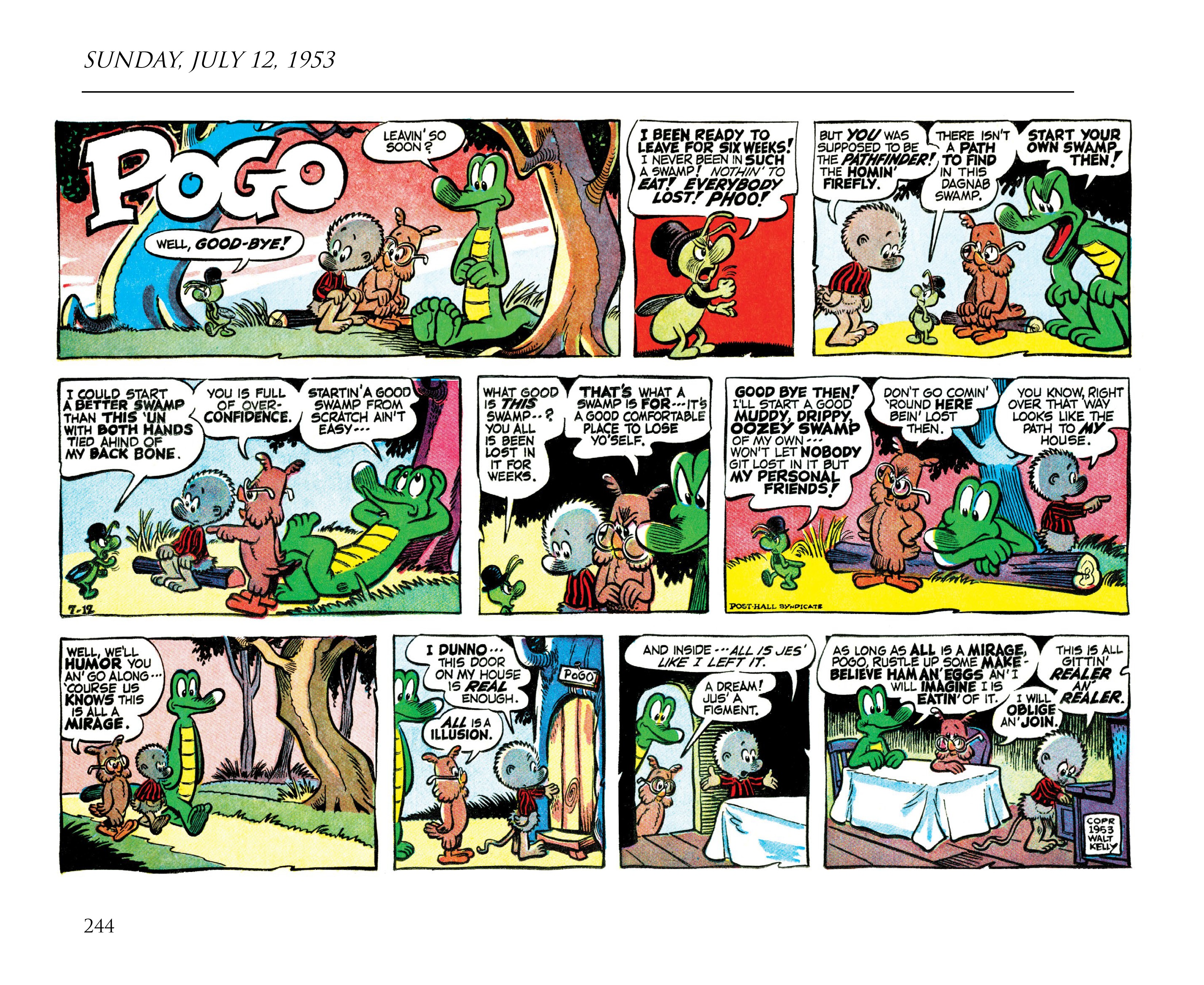 Read online Pogo by Walt Kelly: The Complete Syndicated Comic Strips comic -  Issue # TPB 3 (Part 3) - 56