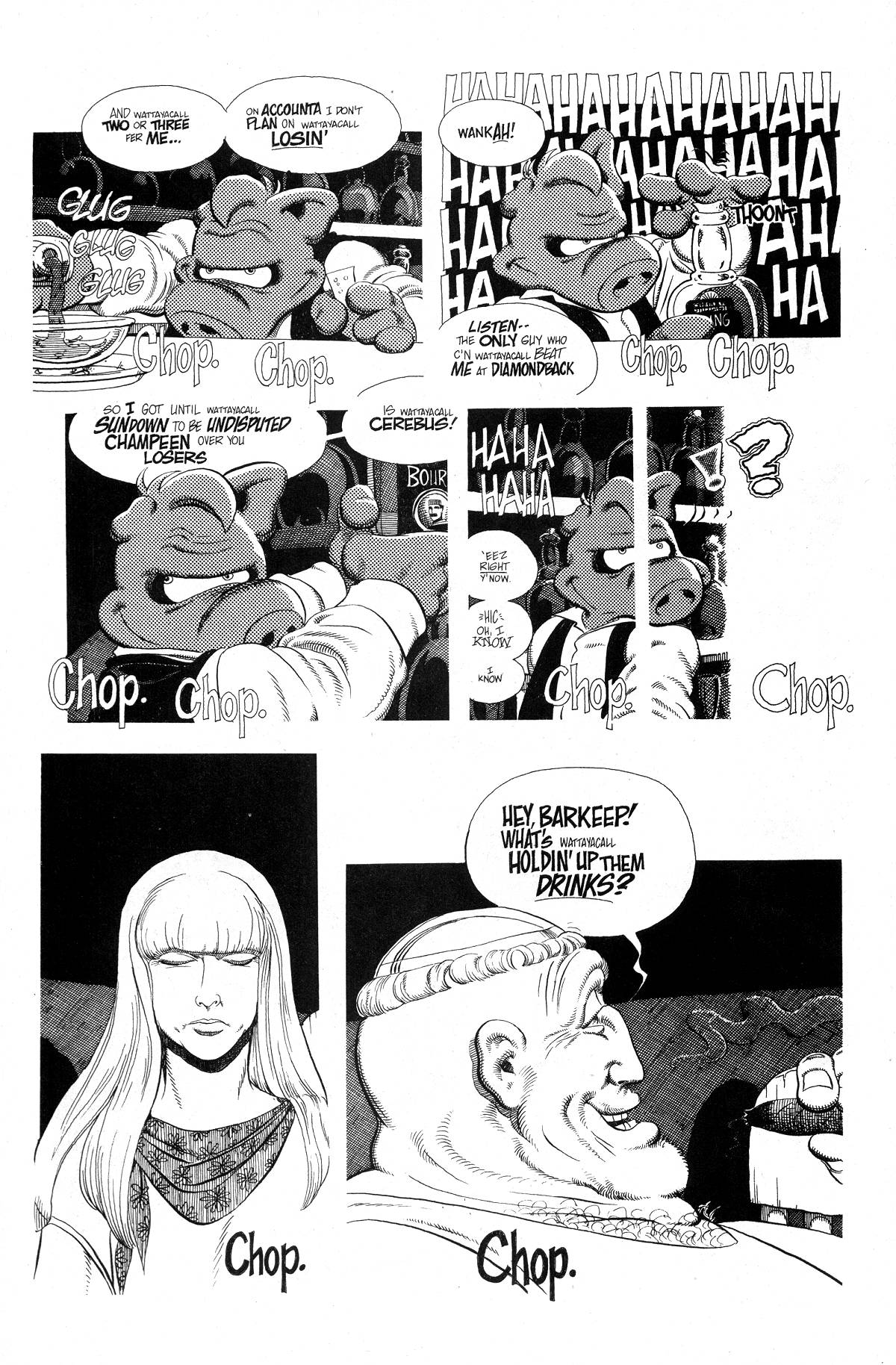 Read online Cerebus comic -  Issue #231 - 13