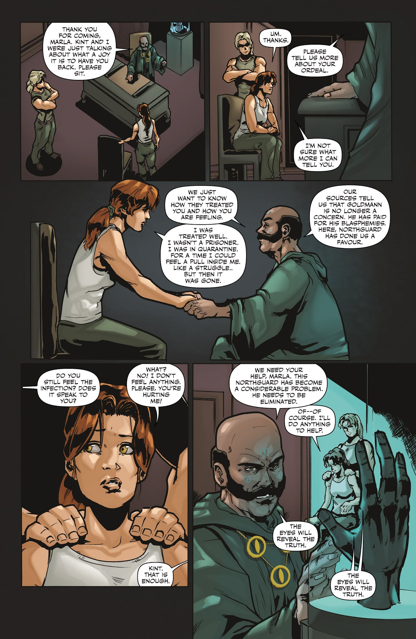 Read online Northguard comic -  Issue #3 - 12