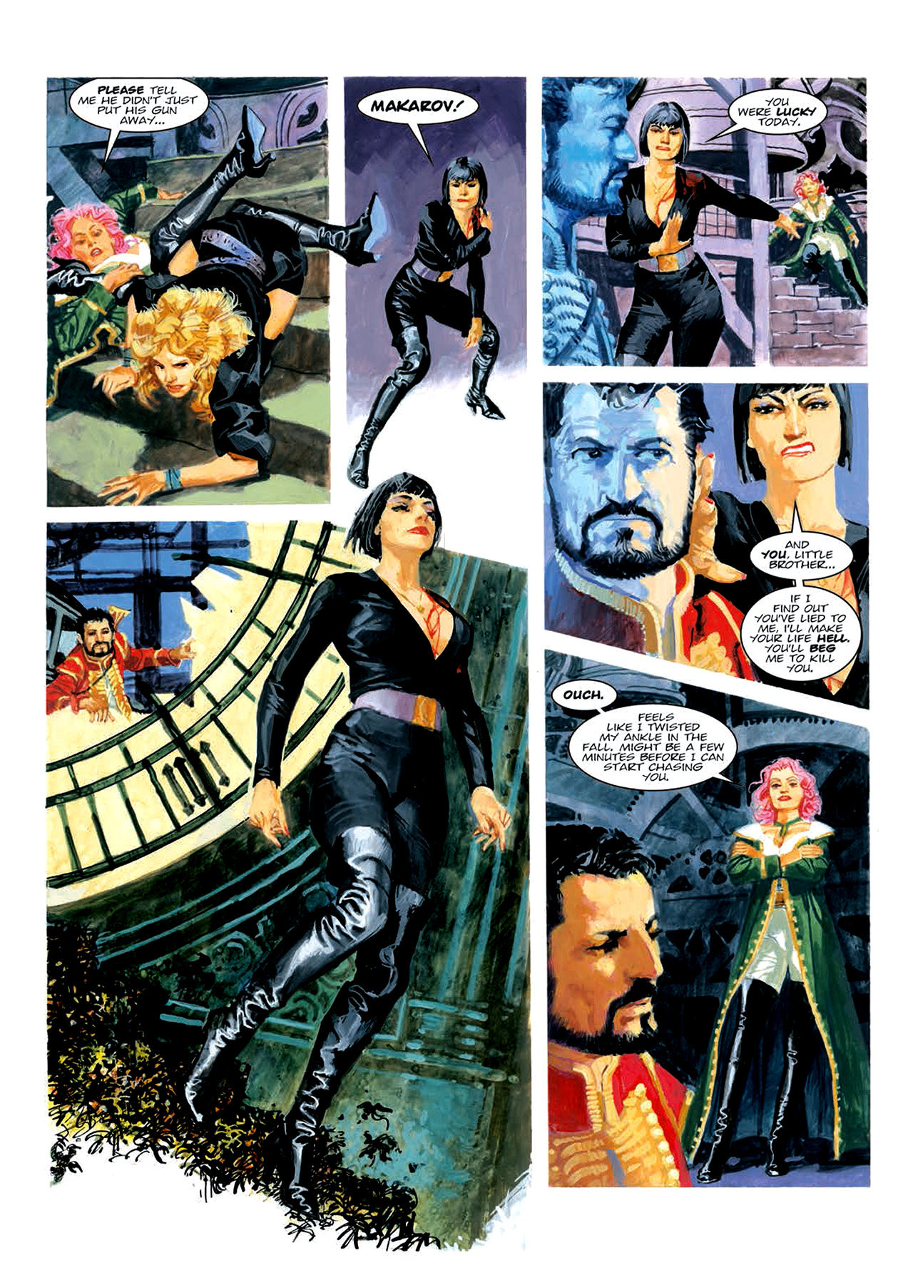 Read online Nikolai Dante comic -  Issue # TPB 7 - 28
