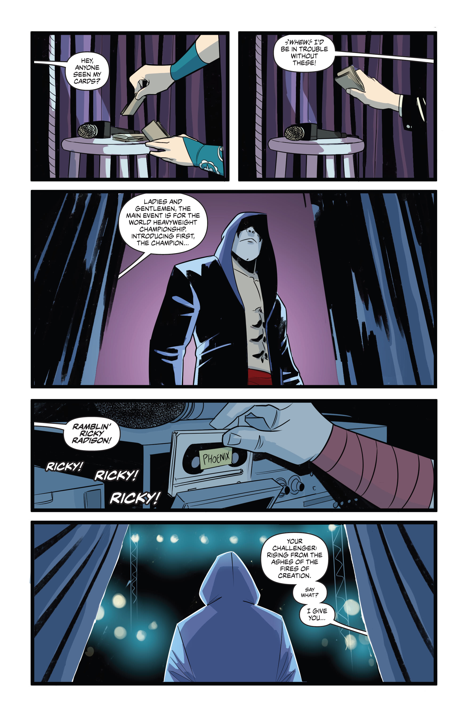 Read online Over the Ropes comic -  Issue # _TPB - 23
