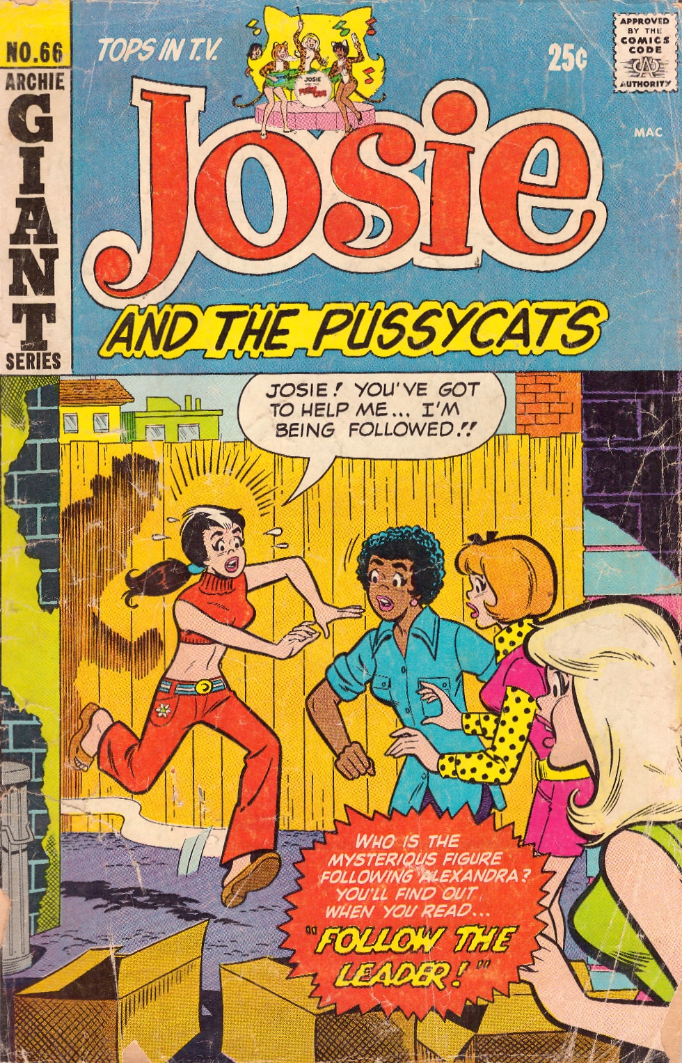 Josie and the Pussycats (1969) issue 66 - Page 1