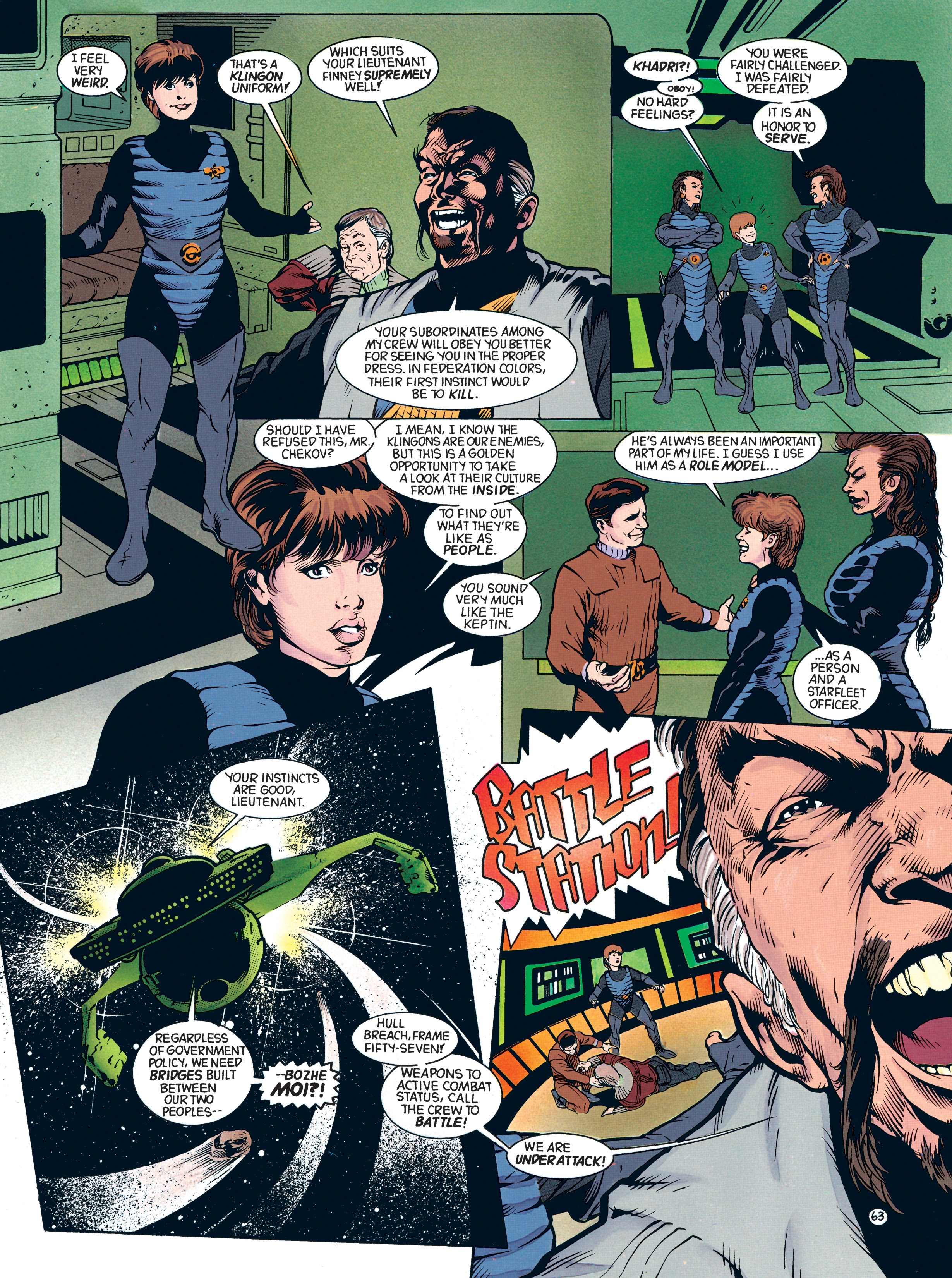 Read online Star Trek: Debt of Honor Facsimile Edition comic -  Issue # TPB - 66