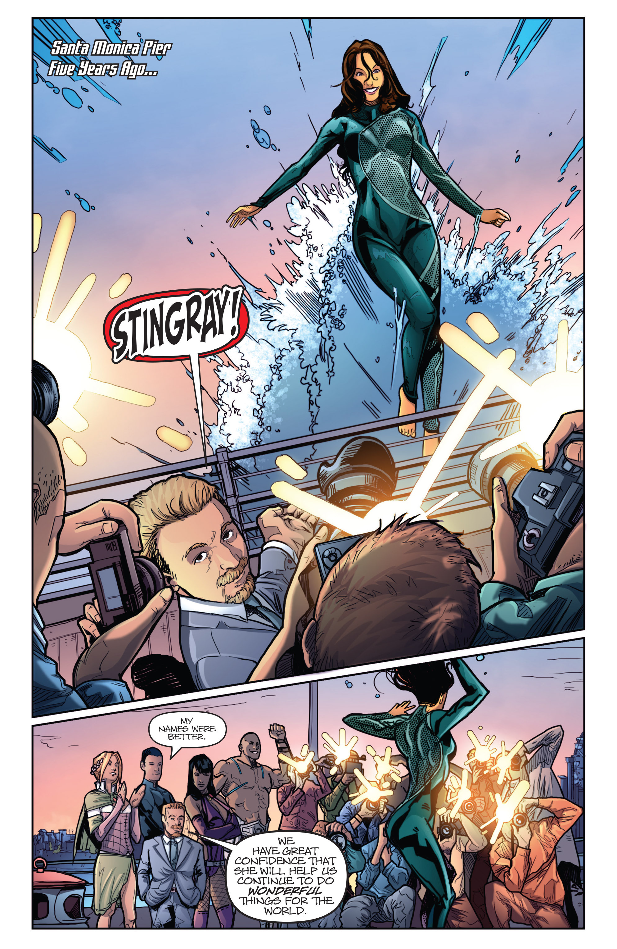 Read online Indestructible: Stingray One-Shot comic -  Issue # Full - 4