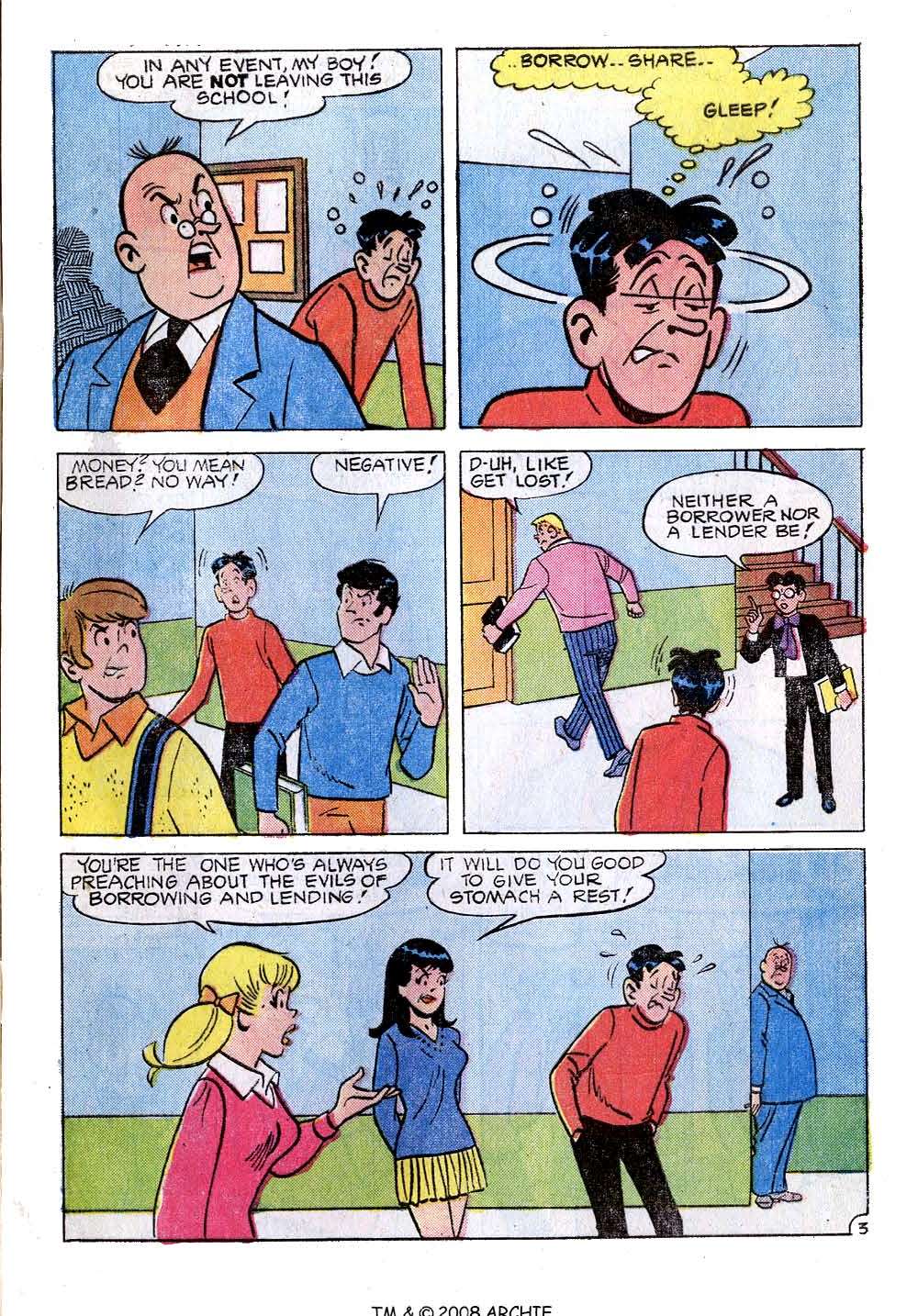 Read online Jughead (1965) comic -  Issue #213 - 5