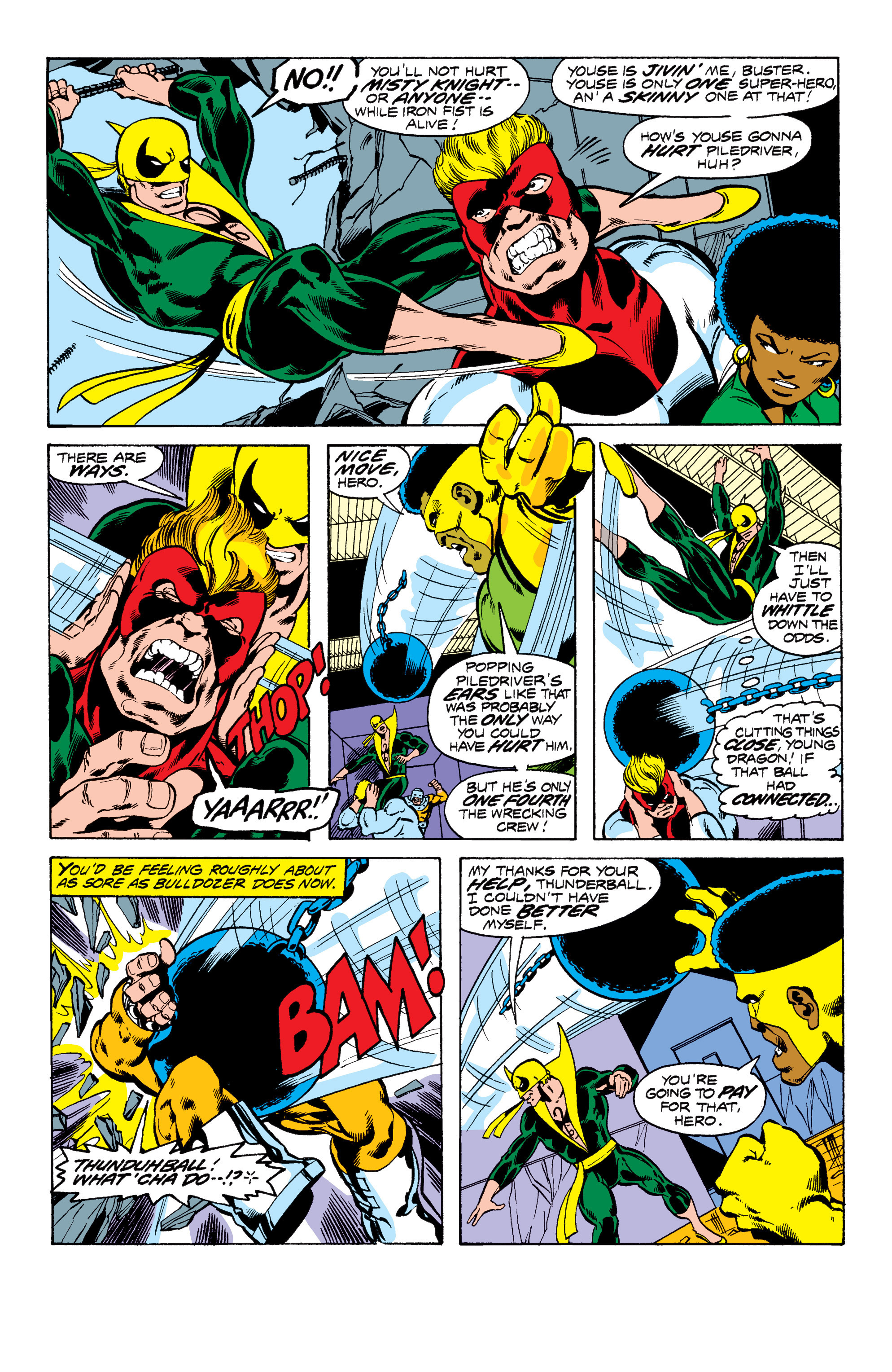 Read online Iron Fist (1975) comic -  Issue #11 - 12