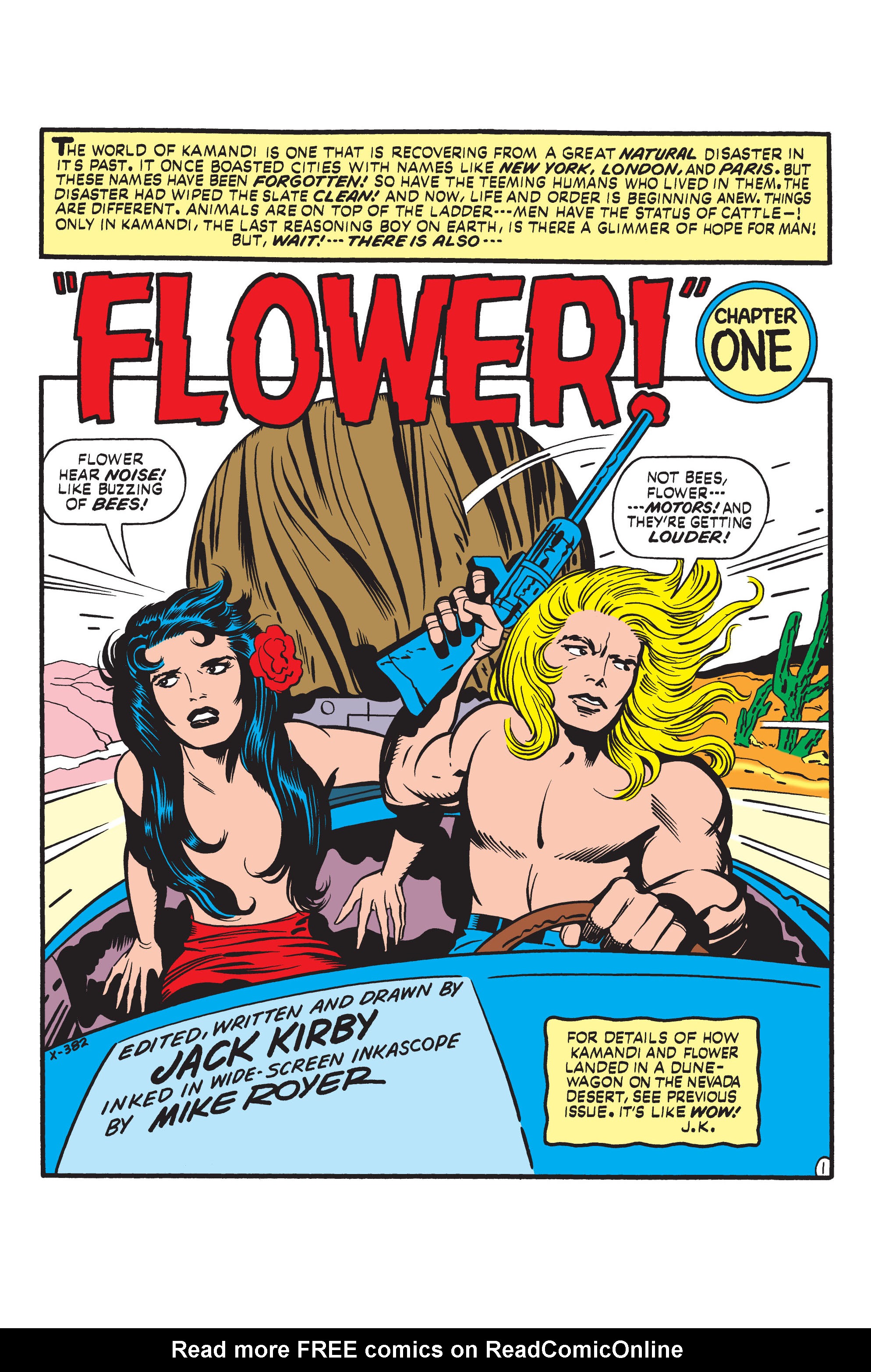 Read online Kamandi, The Last Boy On Earth comic -  Issue #6 - 2