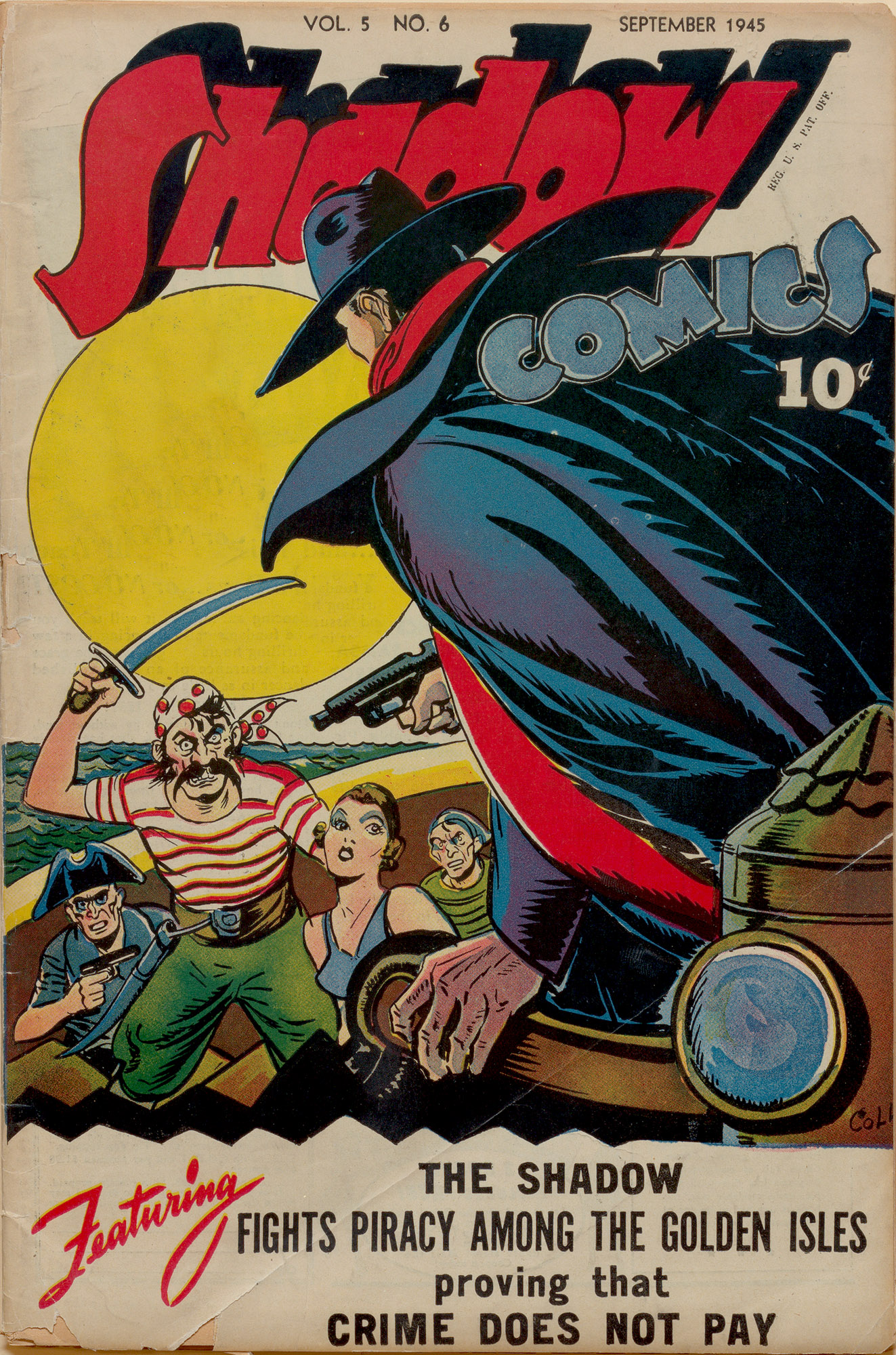 Read online Shadow Comics comic -  Issue #54 - 1