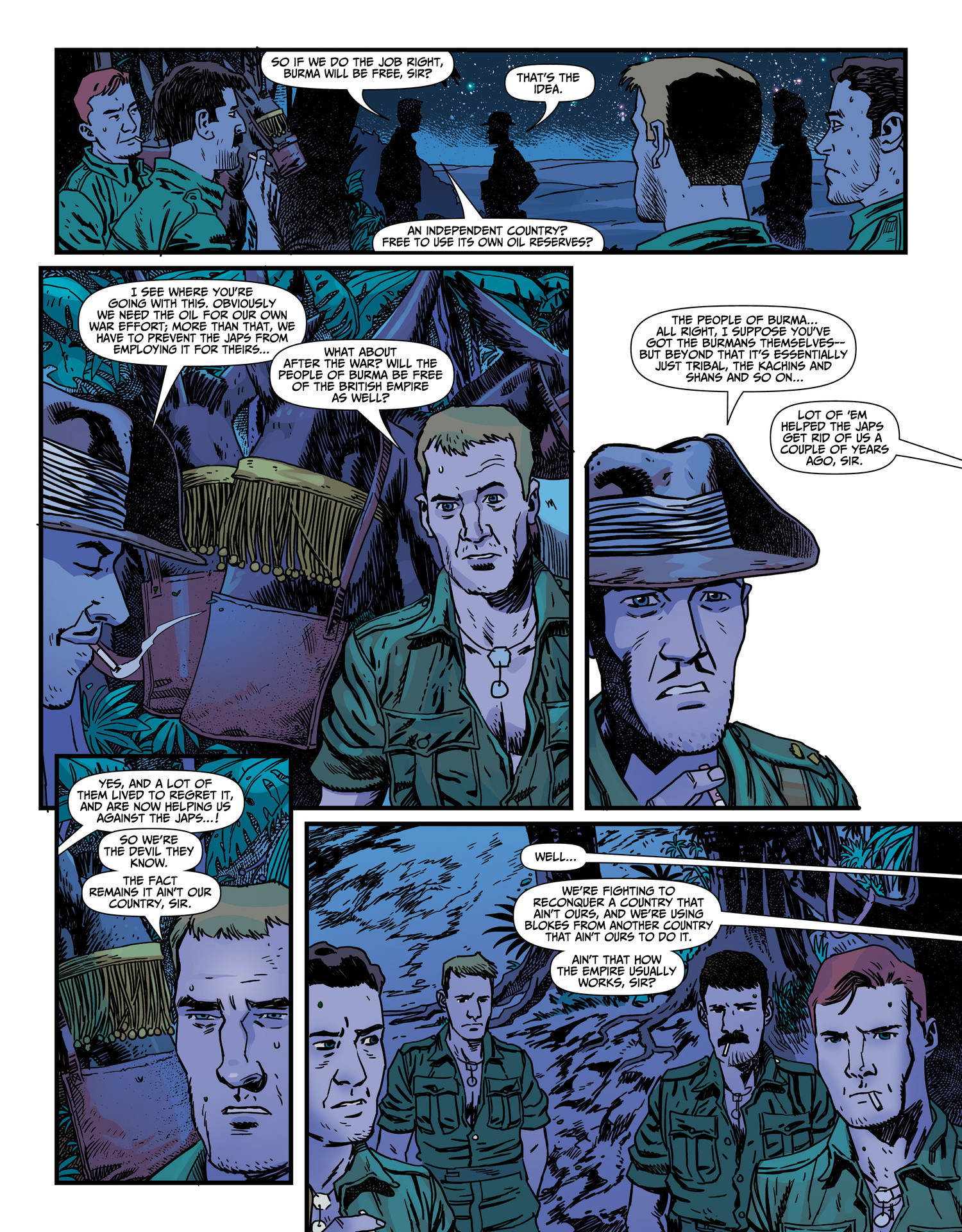 Read online Lion and the Eagle comic -  Issue #3 - 25