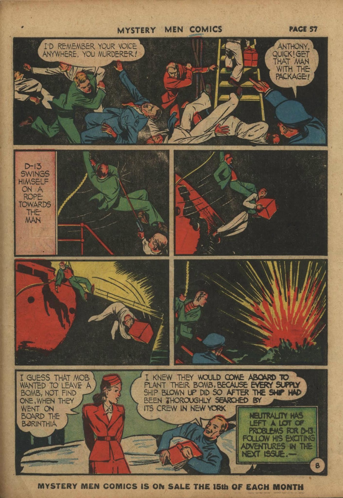 Read online Mystery Men Comics comic -  Issue #10 - 59