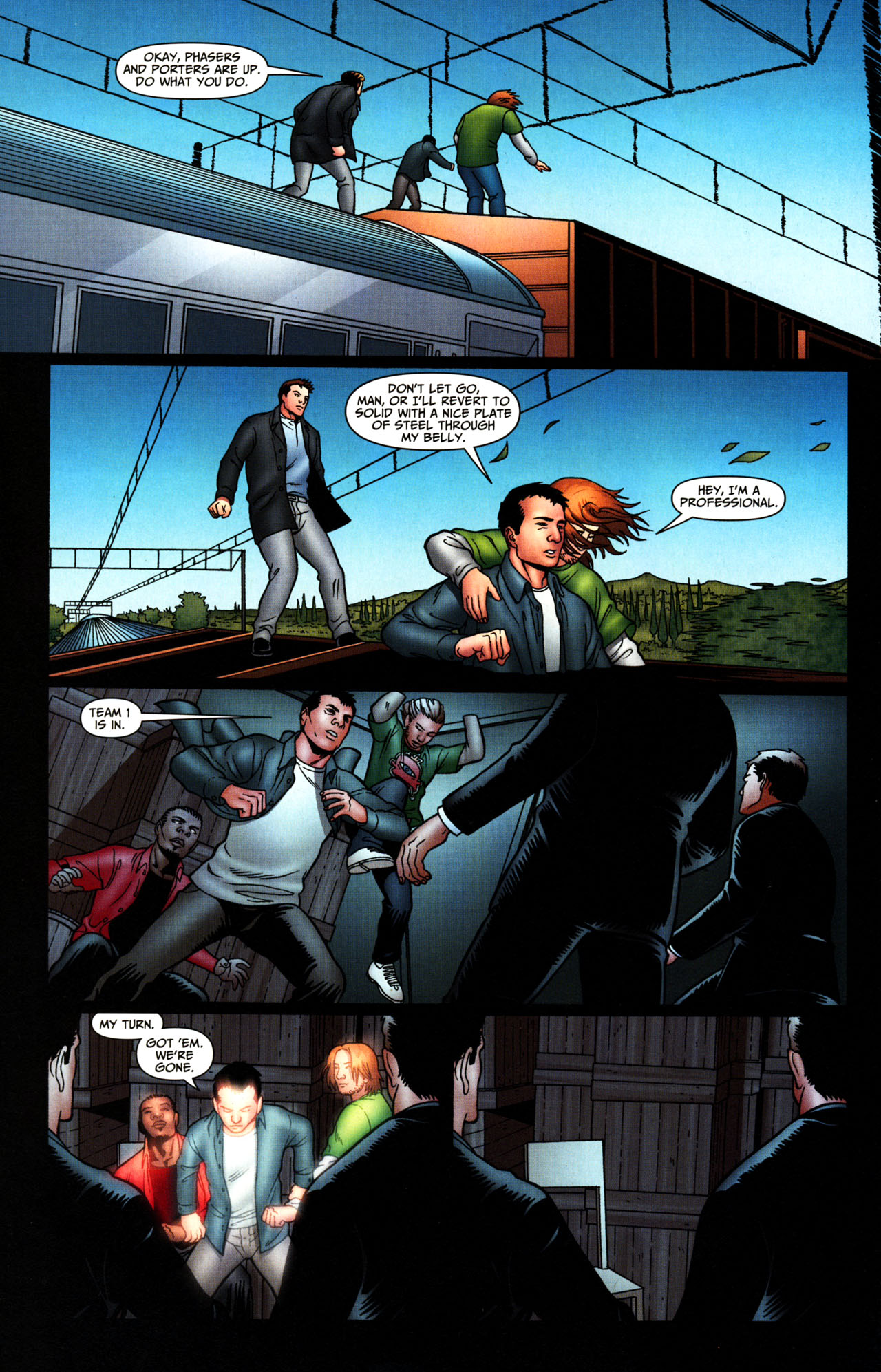 Read online Push comic -  Issue #5 - 16