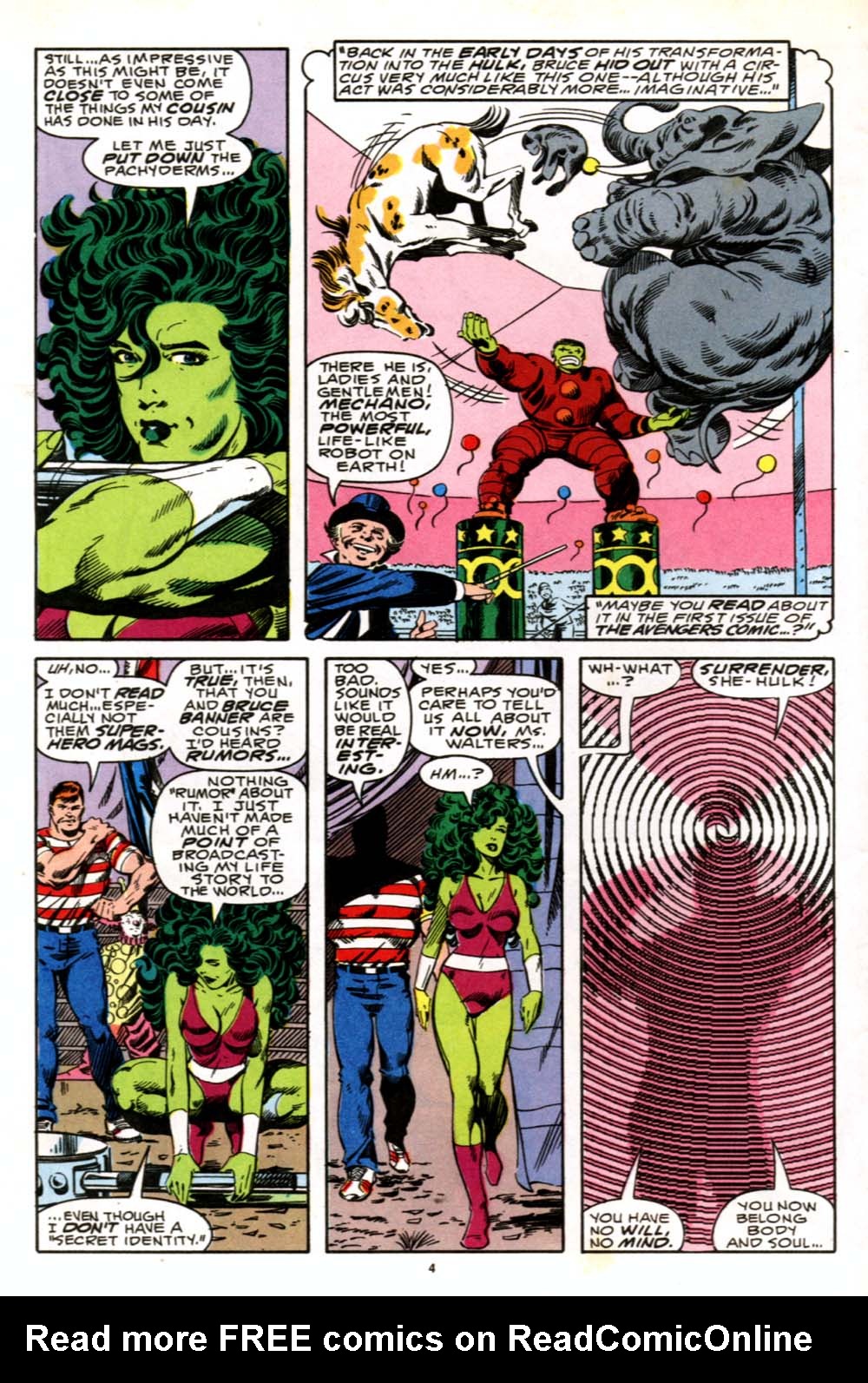 Read online The Sensational She-Hulk comic -  Issue #1 - 4