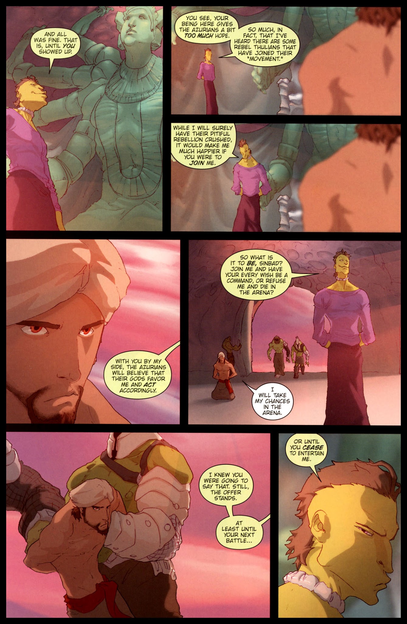 Read online Sinbad: Rogue of Mars comic -  Issue #1 - 22