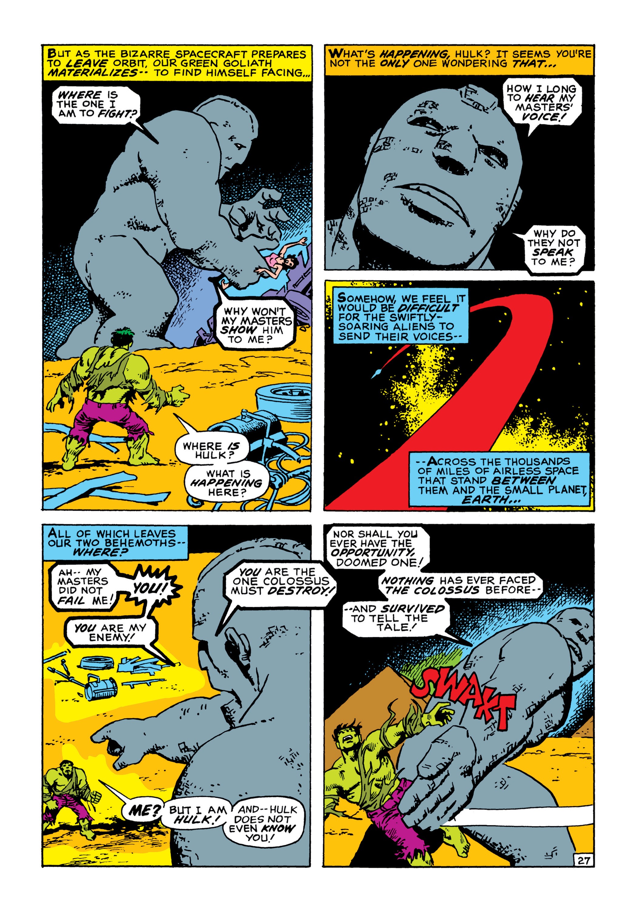 Read online Marvel Masterworks: The Incredible Hulk comic -  Issue # TPB 8 (Part 1) - 34